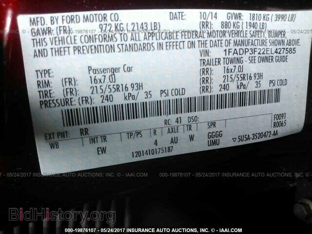 2014 Ford Focus - VIN: 1FADP3F22EL427585 - Photo 9