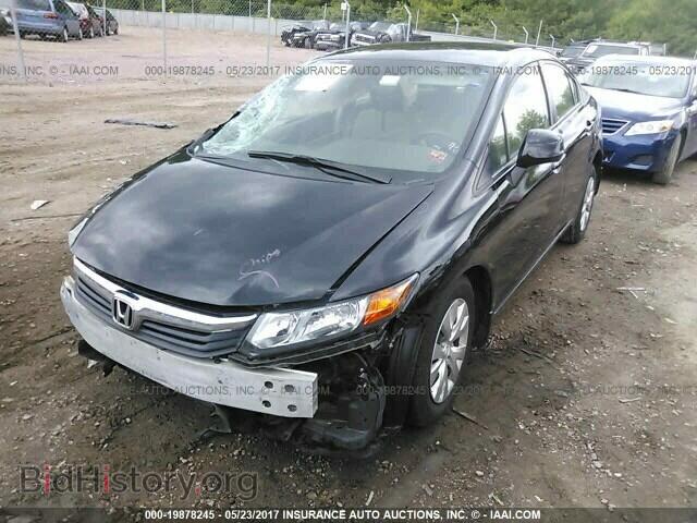2012 Honda Civic - VIN: 19XFB2F53CE003652 - Фото 2