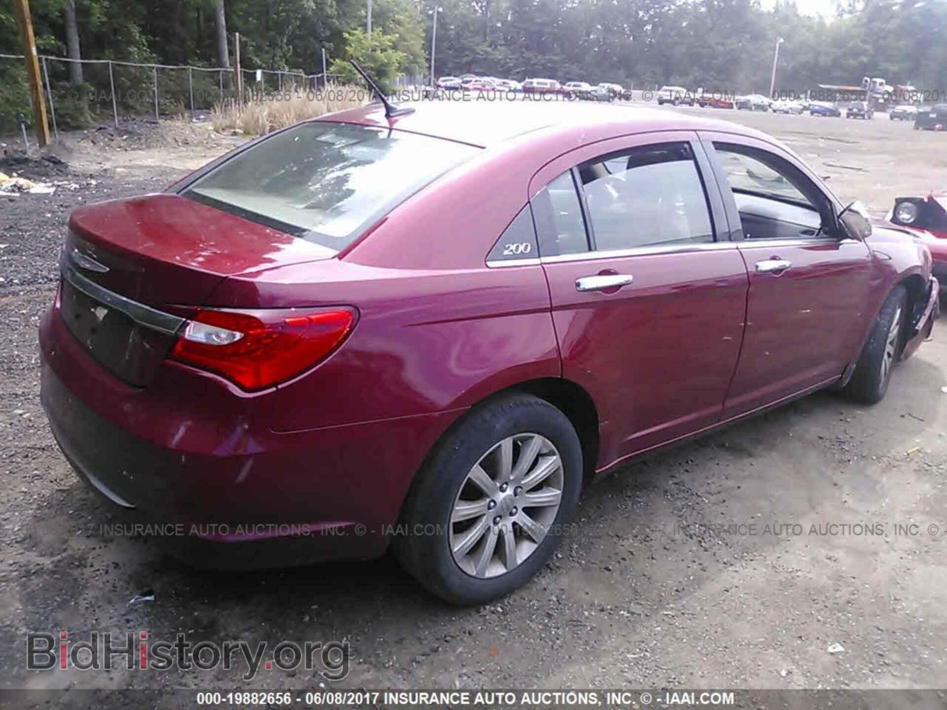 2013 Chrysler 200 - VIN: 1C3CCBCG0DN507485 - Фото 4