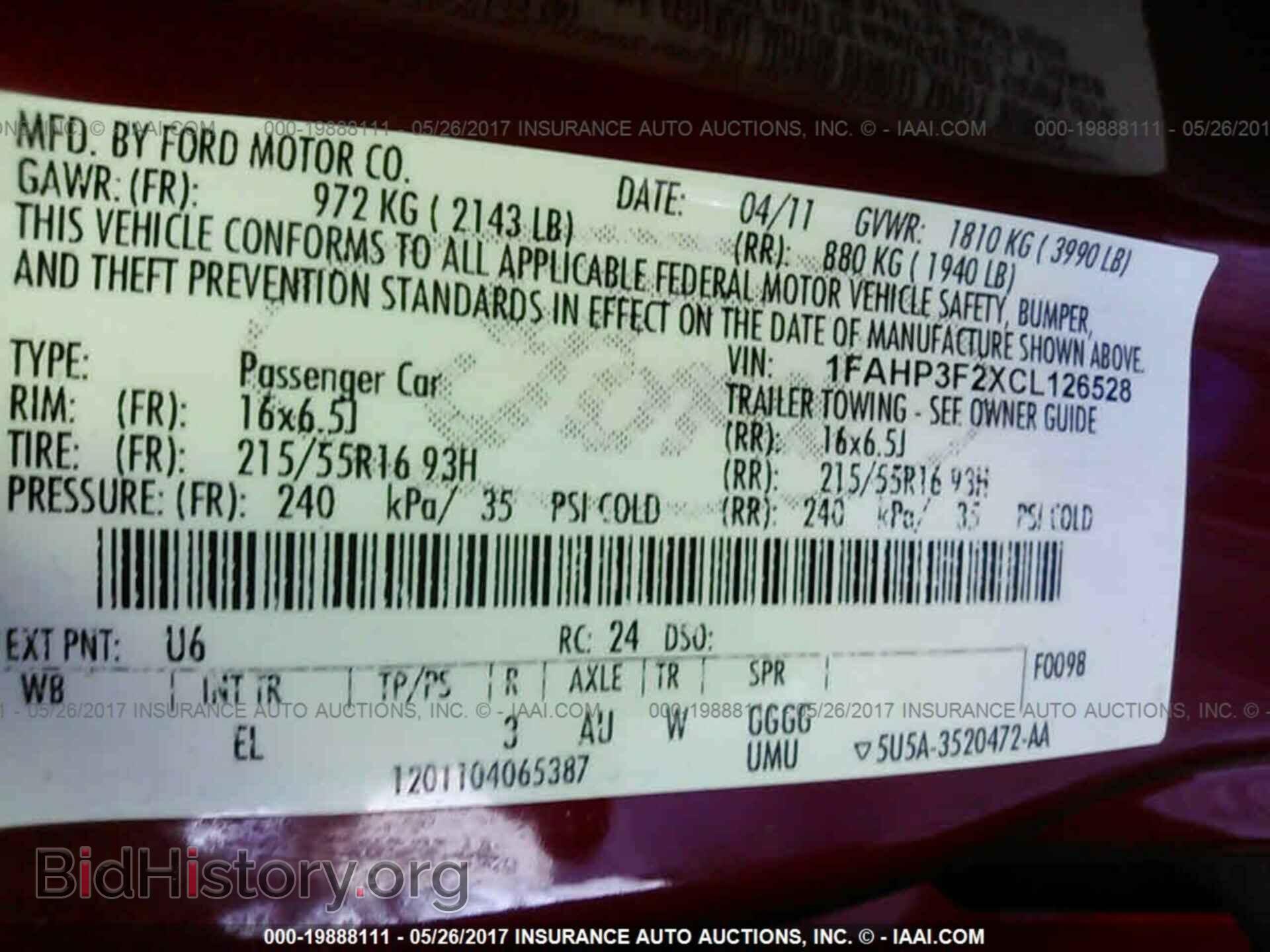 2012 Ford Focus - VIN: 1FAHP3F2XCL126528 - Photo 9