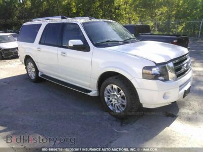 2011 Ford EXPEDITION, white — VIN 1FMJK2A53BEF33644, IAAI