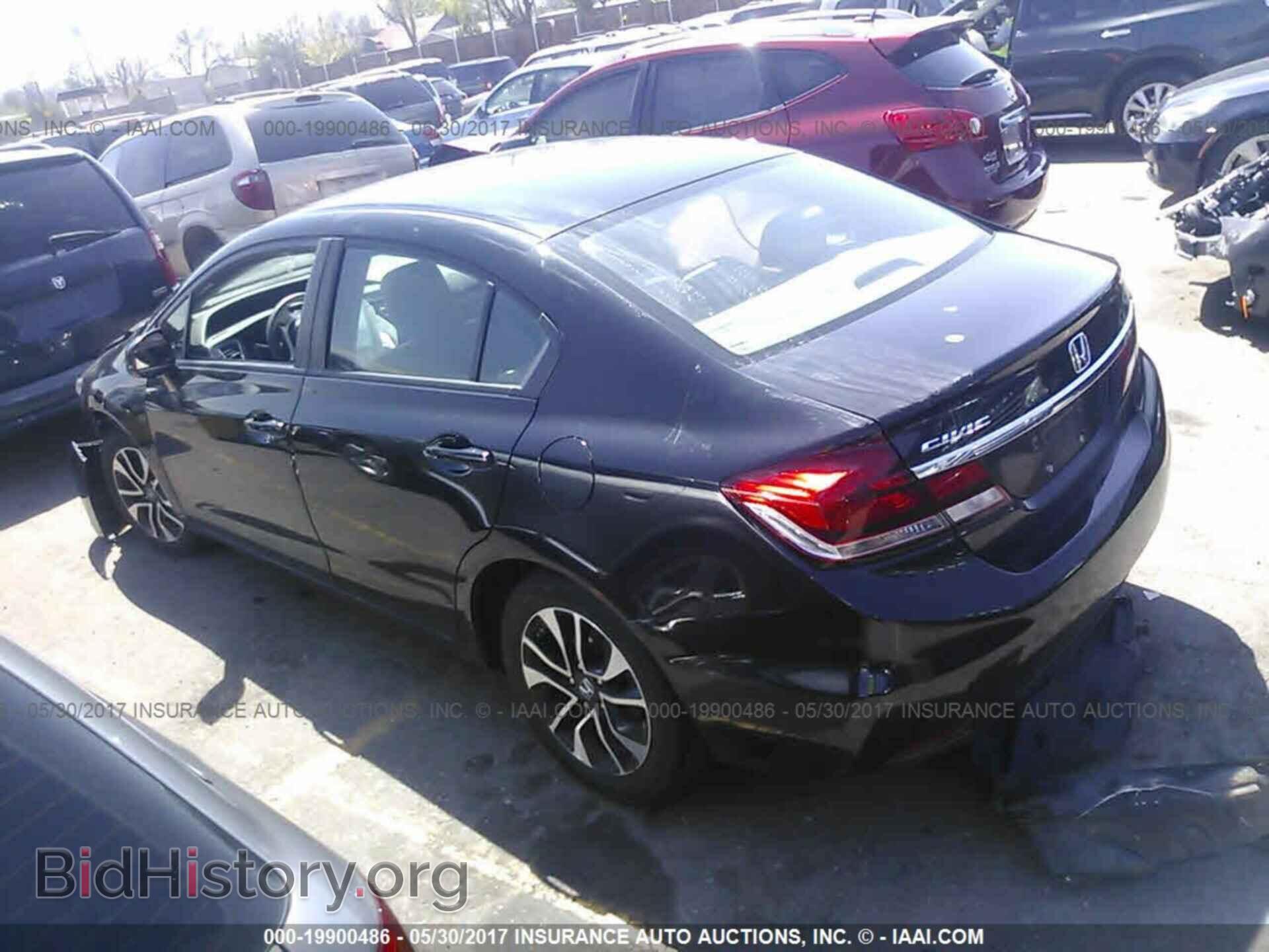 2013 Honda Civic - VIN: 2HGFB2F87DH527095 - Фото 3