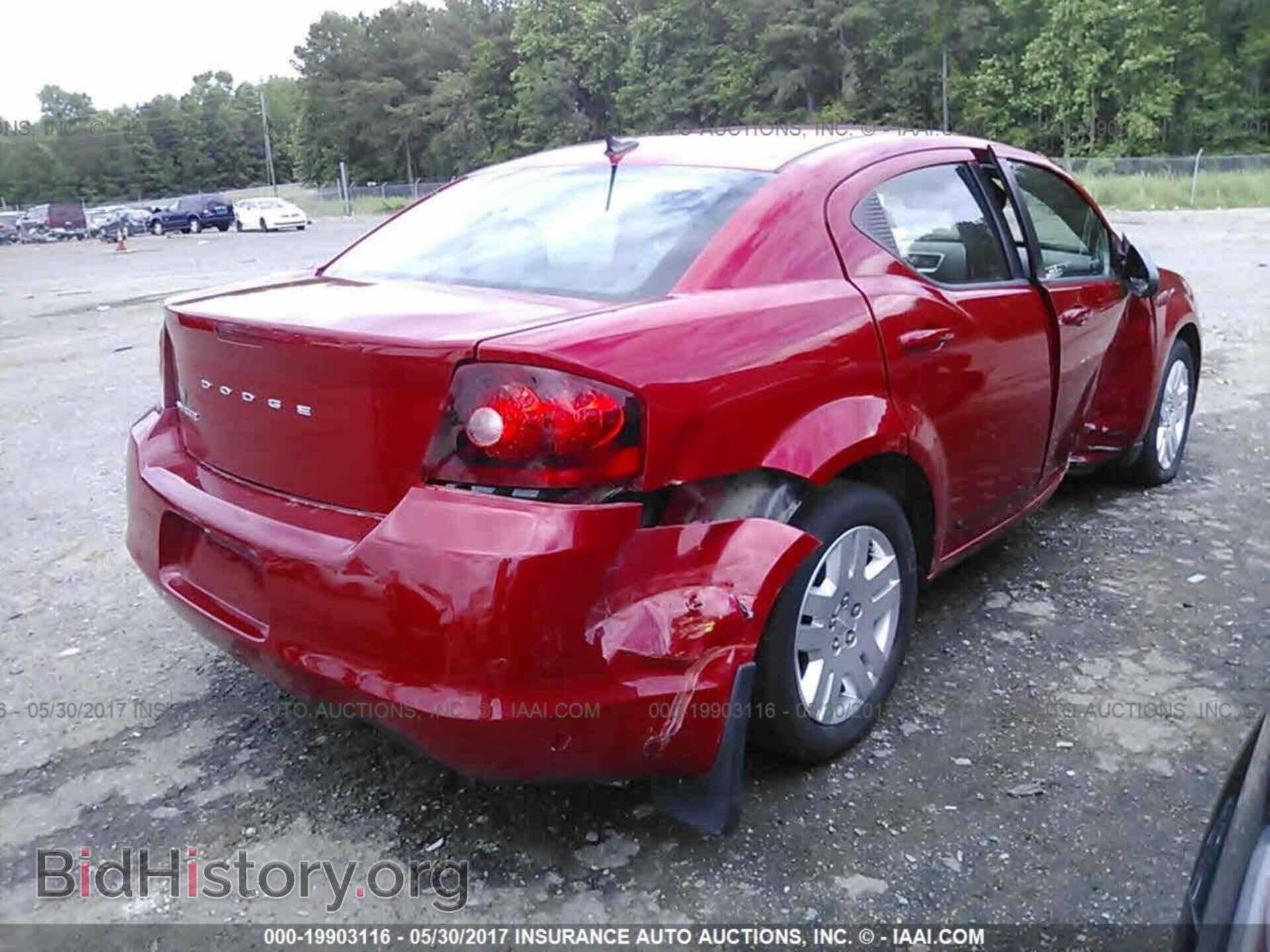 2013 Dodge Avenger - VIN: 1C3CDZAB9DN616945 - Фото 4
