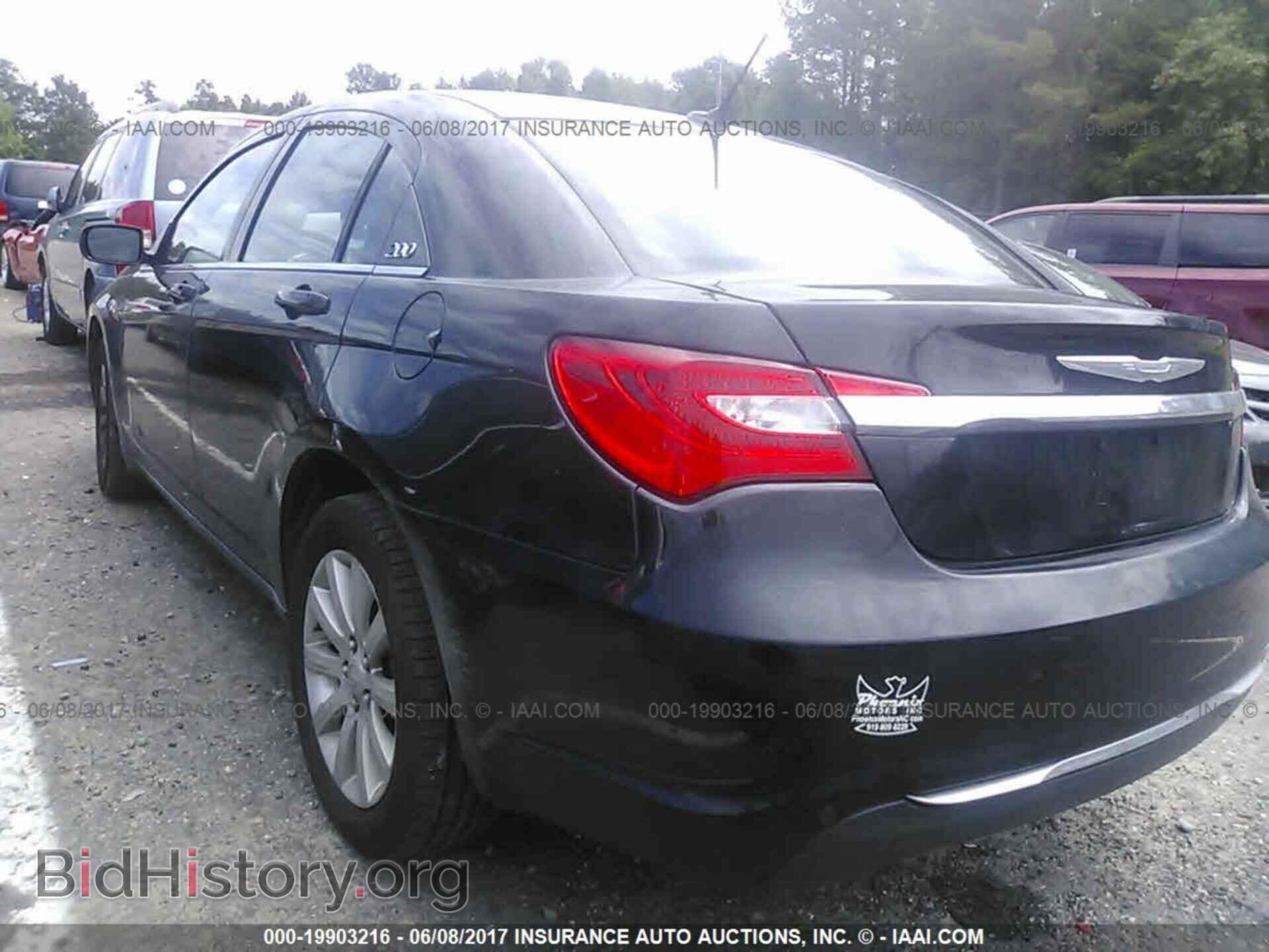 2012 Chrysler 200 - VIN: 1C3CCBBB1CN278562 - Фото 3