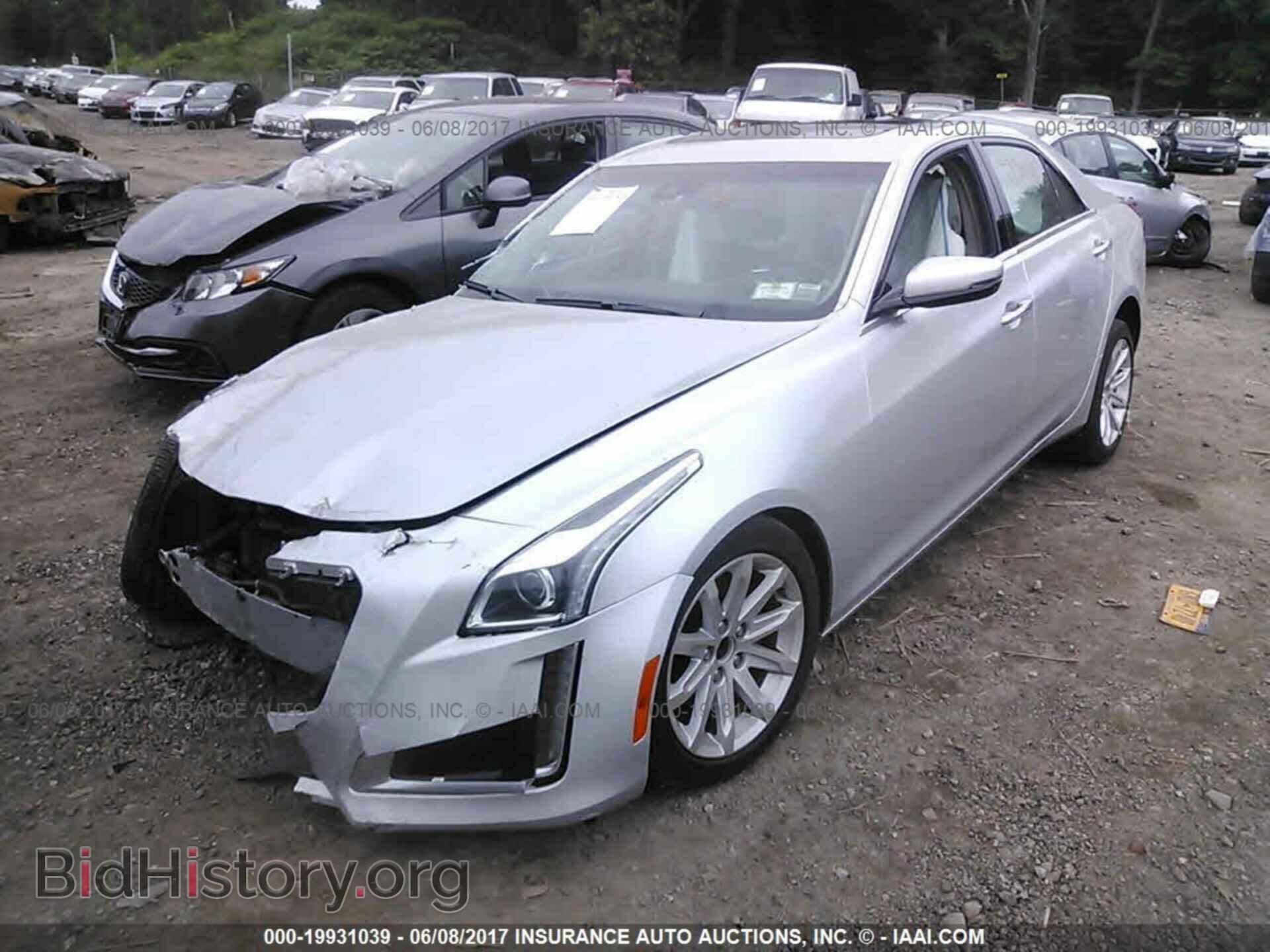 2014 Cadillac Cts - VIN: 1G6AX5SX9E0197283 - Фото 2