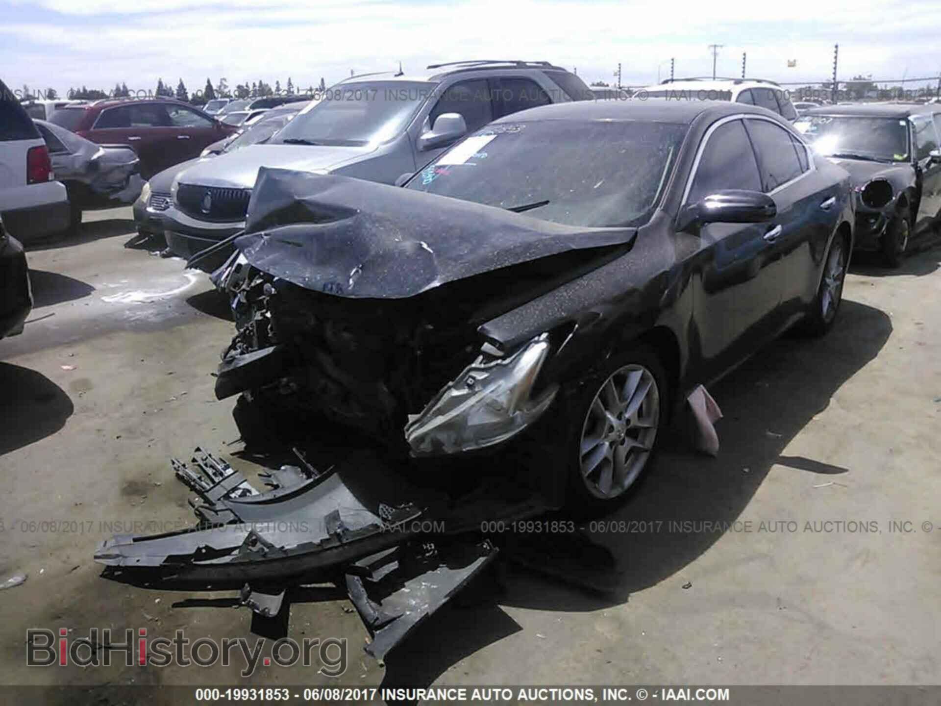 2012 Nissan Maxima - VIN: 1N4AA5AP1CC853400 - Фото 2