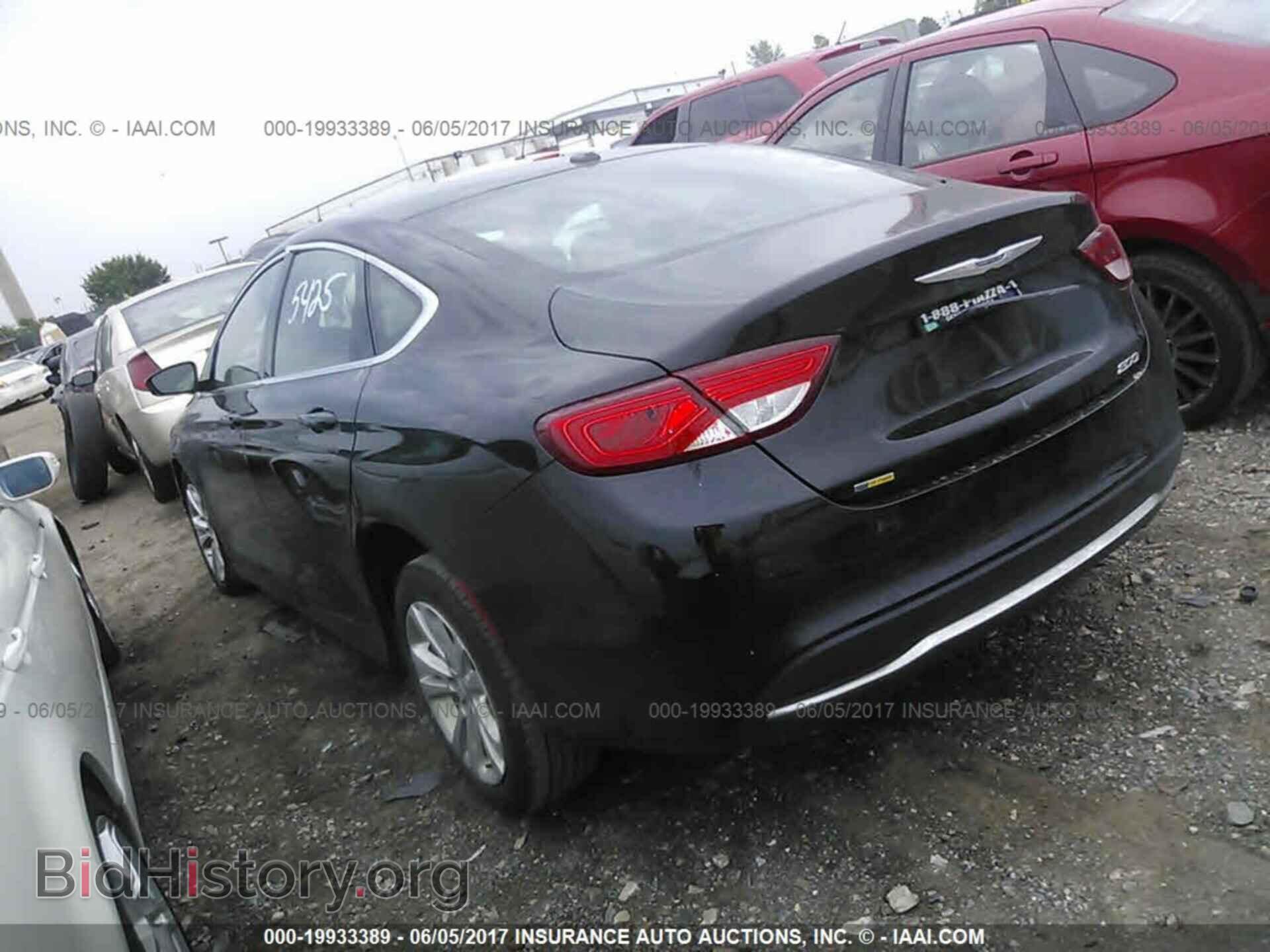 2015 Chrysler 200 - VIN: 1C3CCCAB1FN746091 - Photo 3