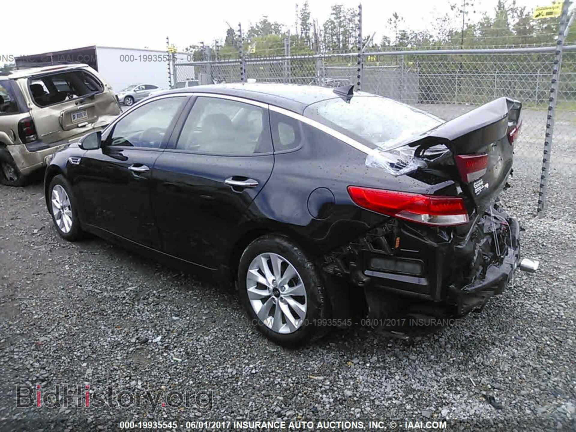 2016 Kia Optima - VIN: 5XXGU4L34GG018512 - Фото 3