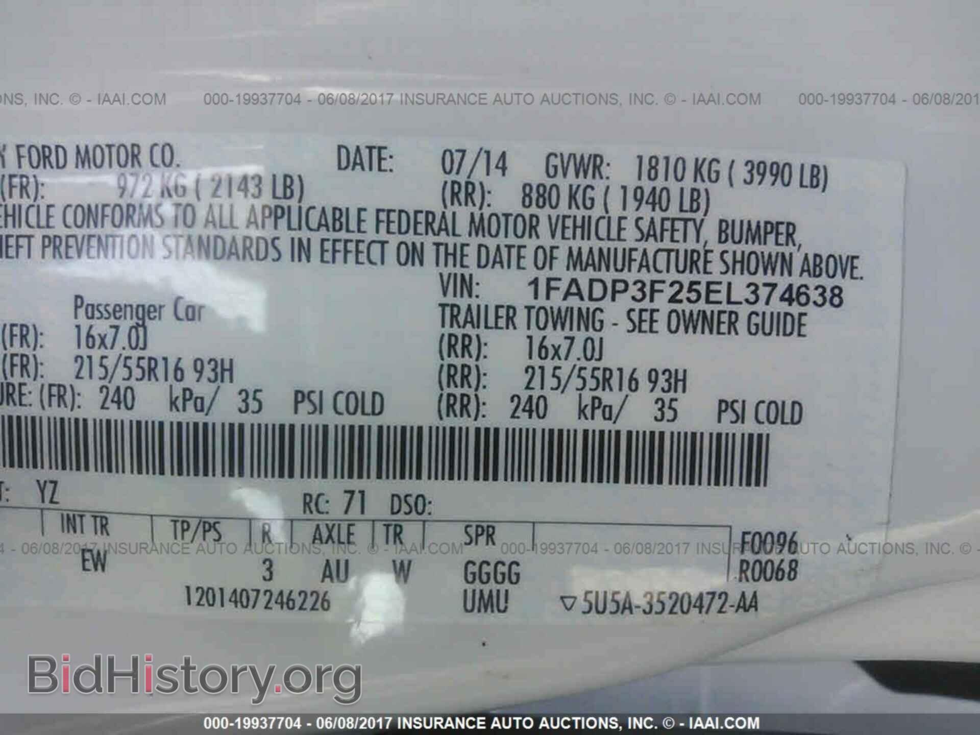 2014 Ford Focus - VIN: 1FADP3F25EL374638 - Photo 9