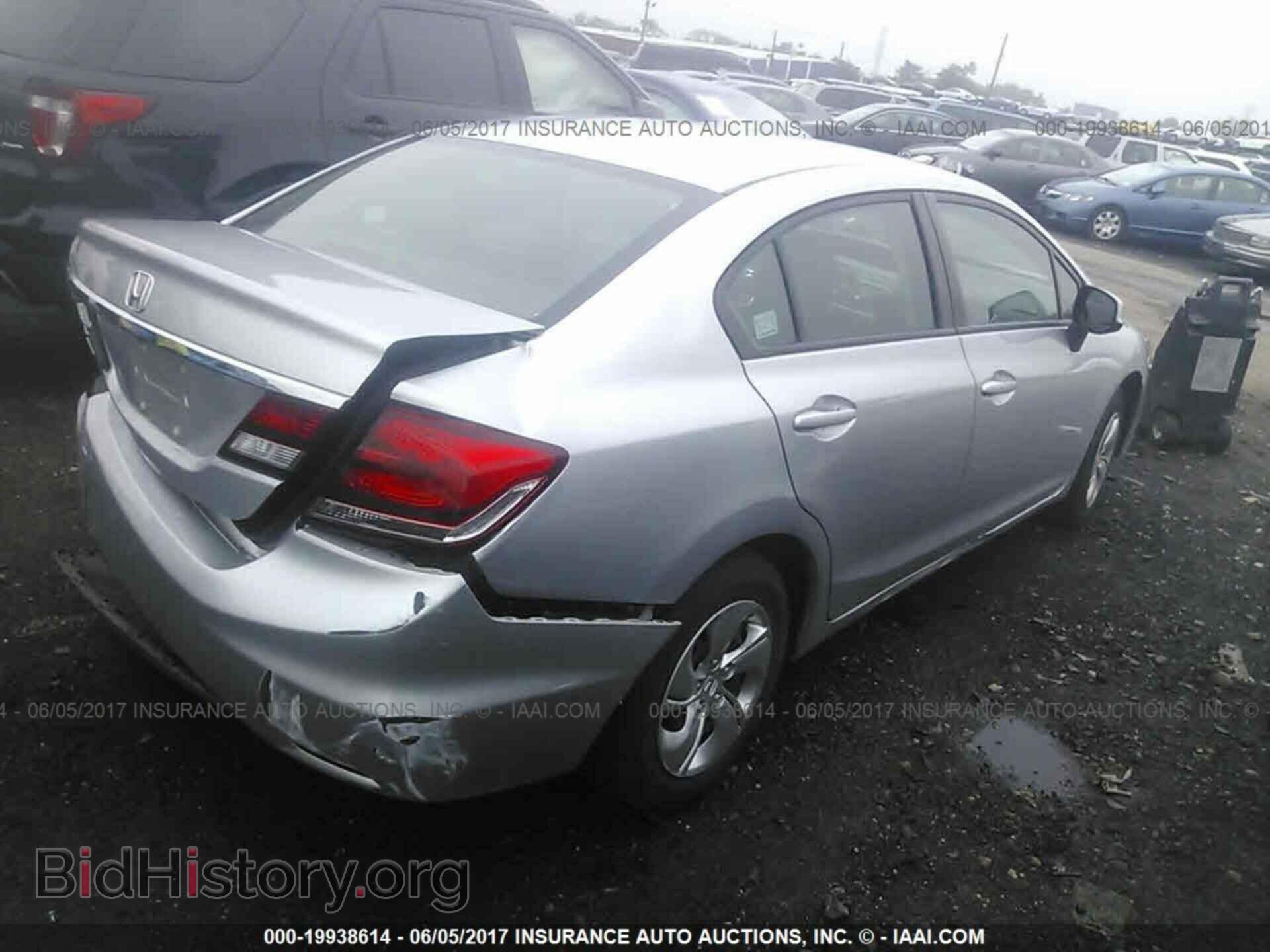 2013 Honda Civic - VIN: 19XFB2F51DE228024 - Фото 4