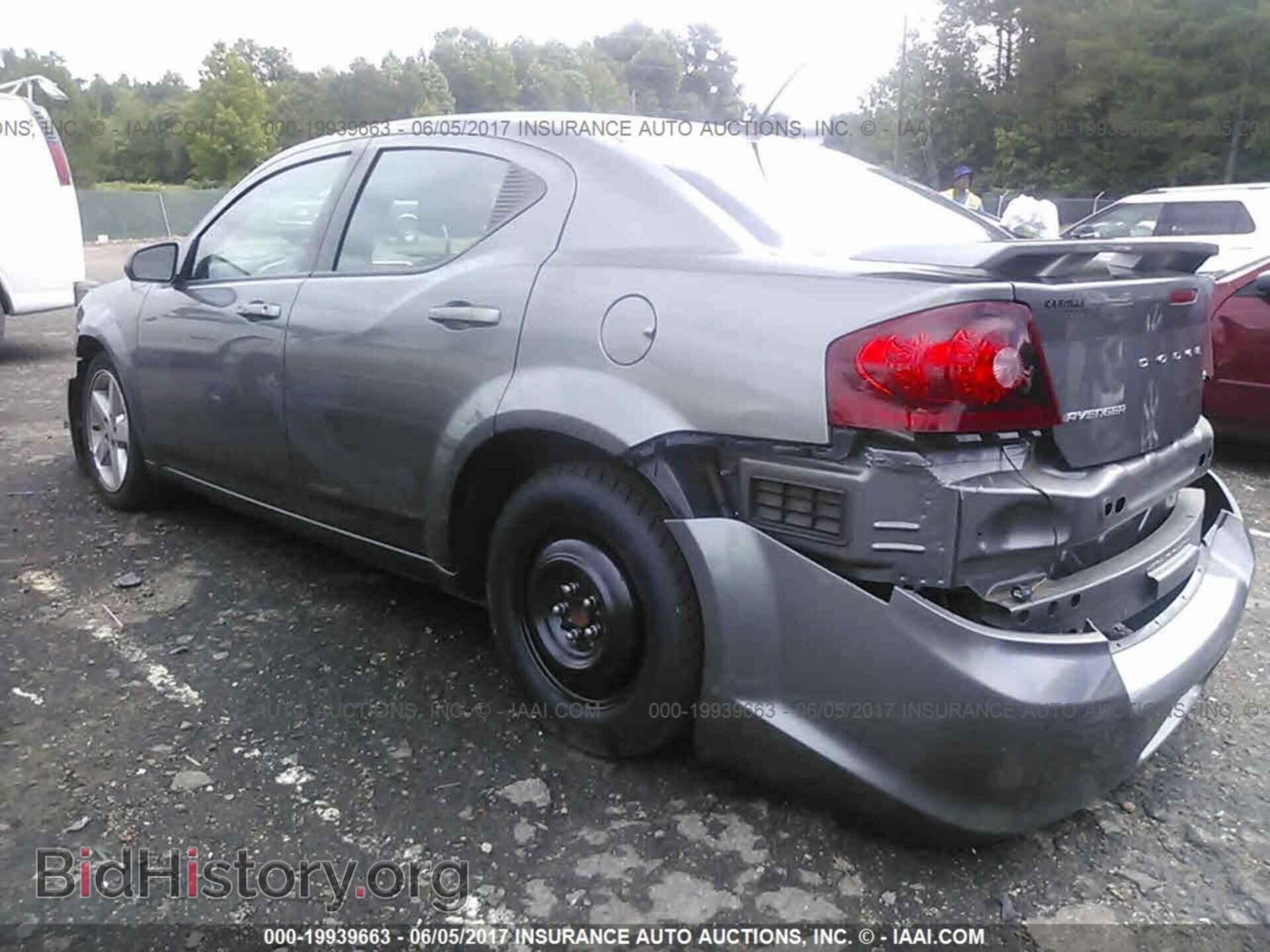 2012 Dodge Avenger - VIN: 1C3CDZEG9CN314740 - Фото 3