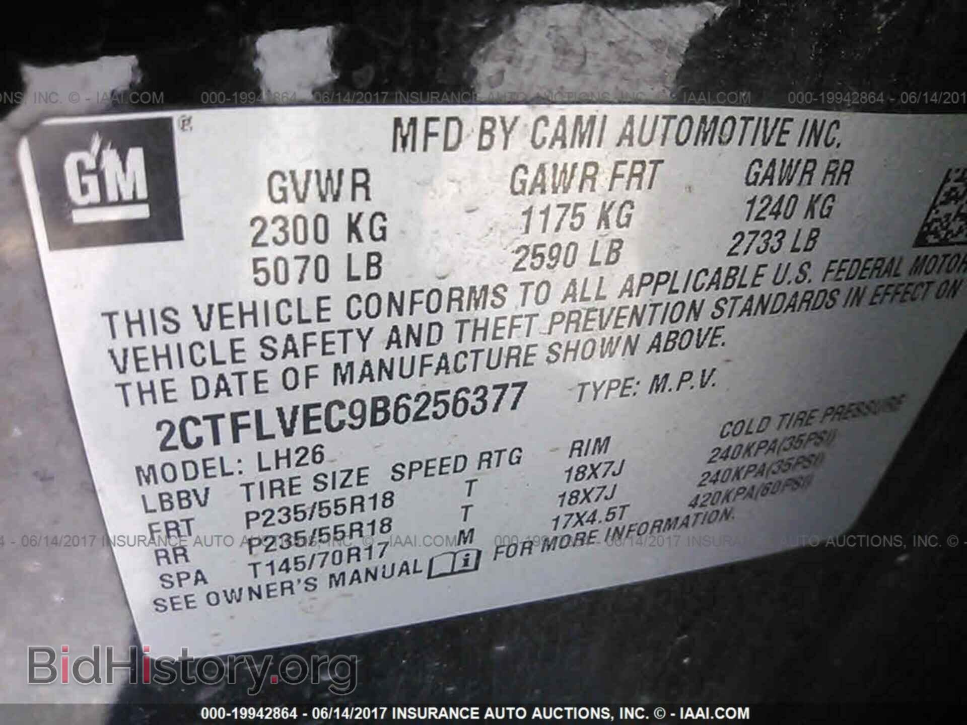 2011 Gmc Terrain - VIN: 2CTFLVEC9B6256377 - Photo 9