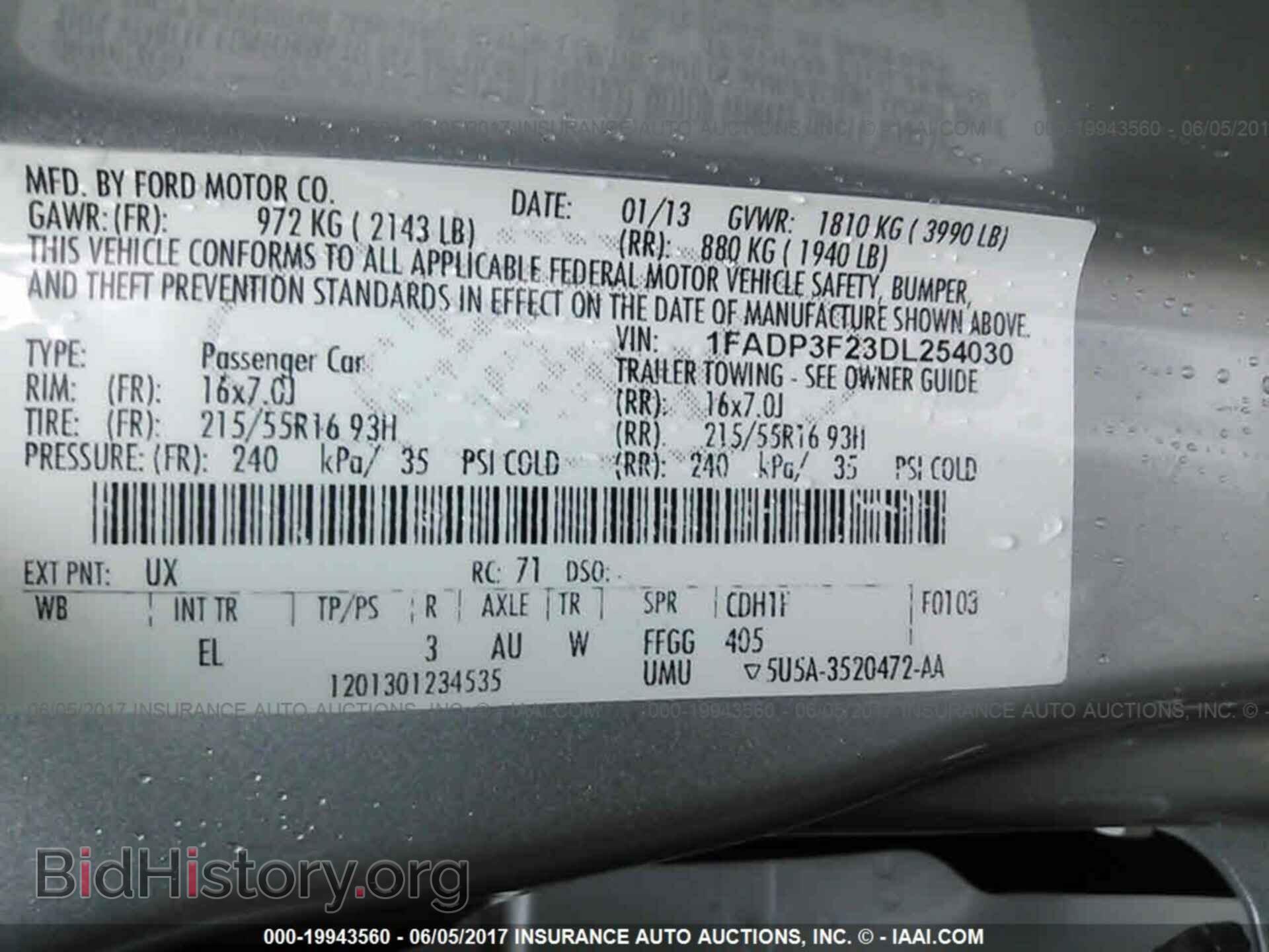 2013 Ford Focus - VIN: 1FADP3F23DL254030 - Photo 9