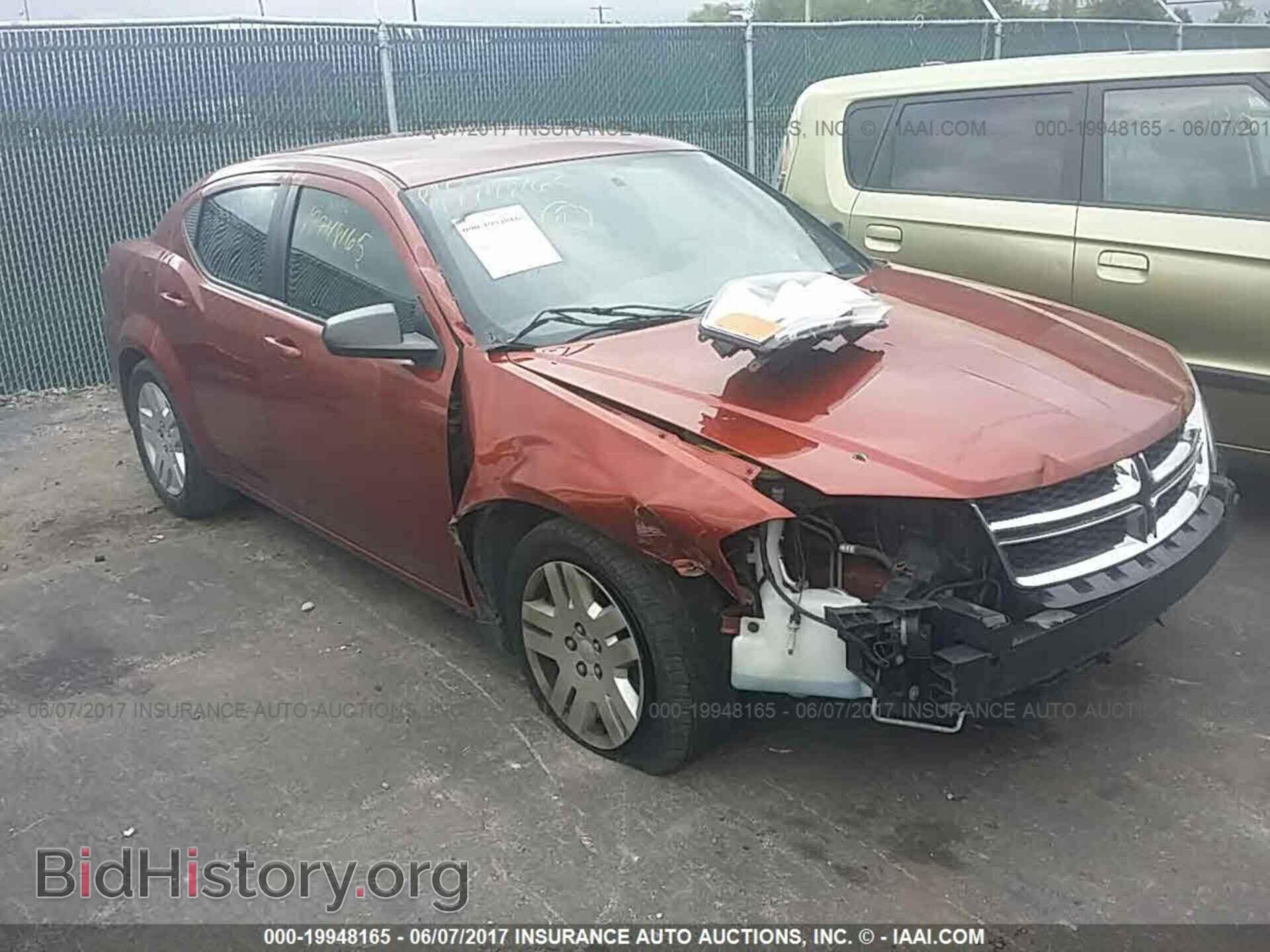 Photo 1C3CDZAB2CN243780 - Dodge Avenger 2012