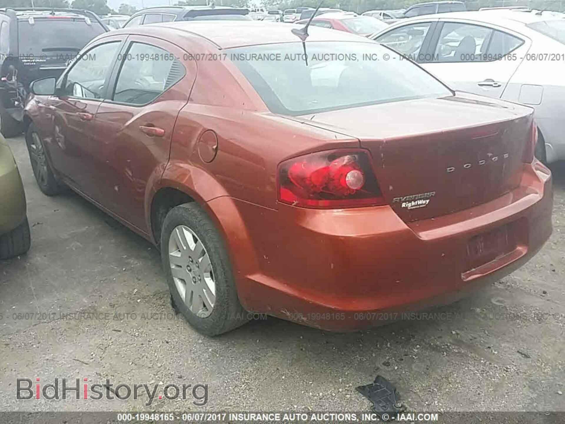 2012 Dodge Avenger - VIN: 1C3CDZAB2CN243780 - Фото 3