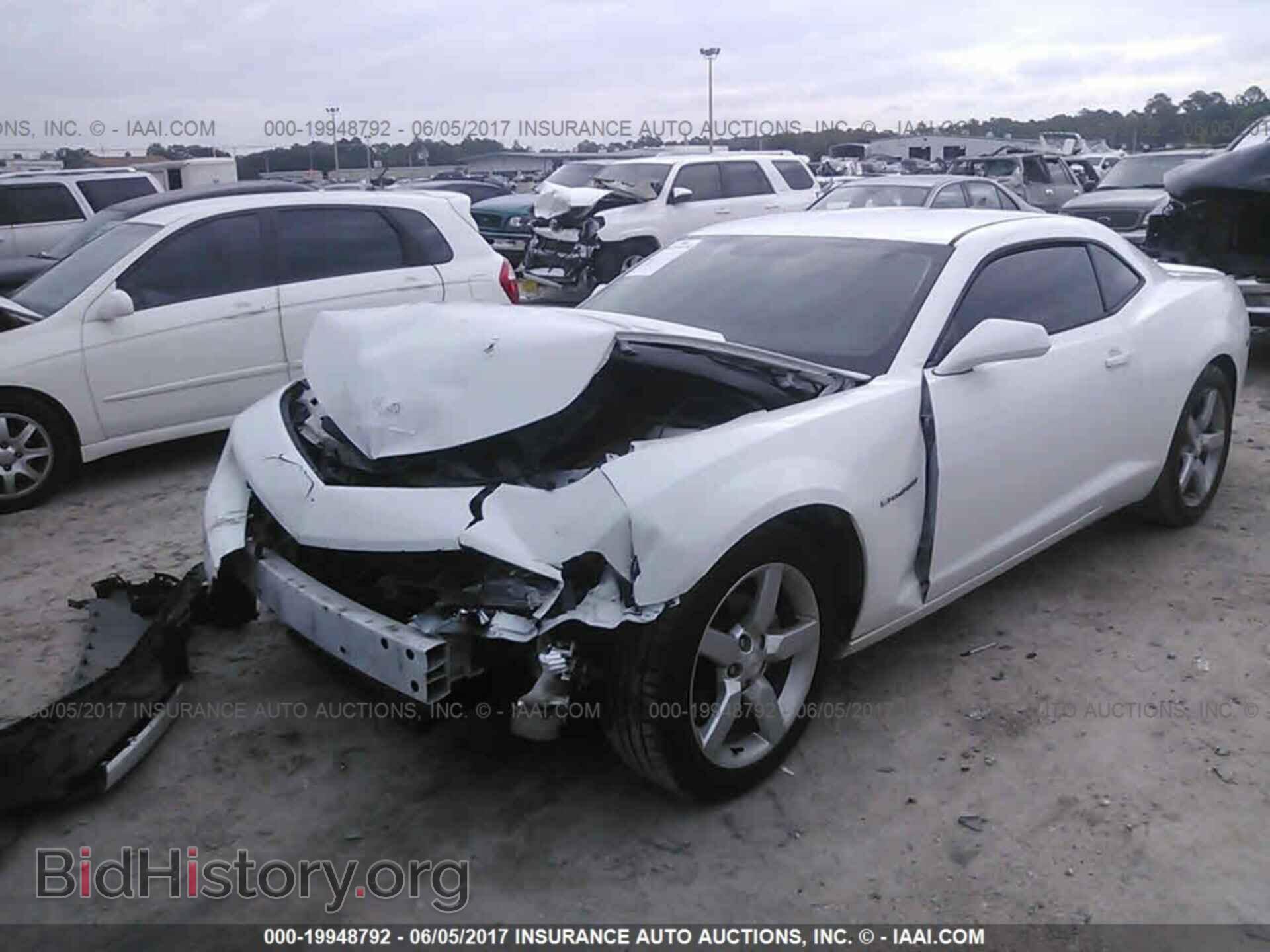 2012 Chevrolet Camaro - VIN: 2G1FC1E38C9126796 - Фото 2
