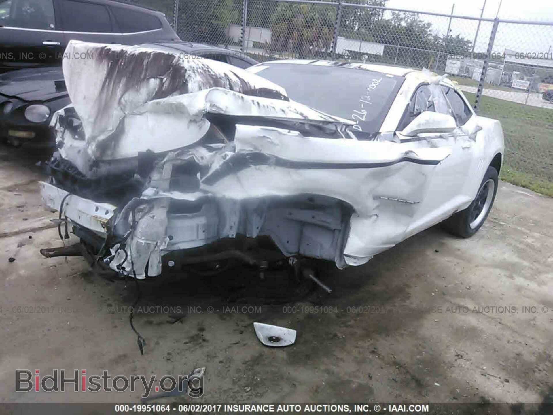 2012 CHEVROLET CAMARO - VIN: 2G1FA1E33C9123147 - Фото 2