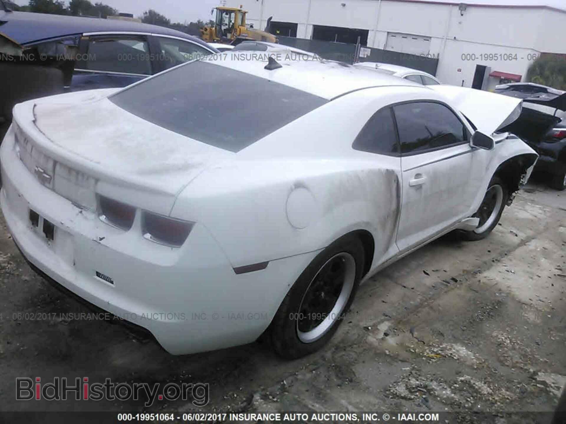 2012 CHEVROLET CAMARO - VIN: 2G1FA1E33C9123147 - Фото 4