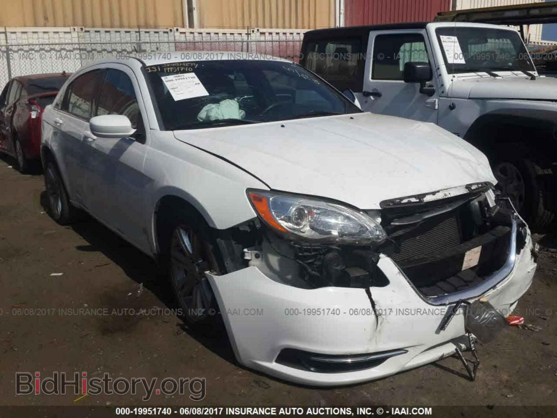 Фотография 1C3CCBAB3CN184247 - Chrysler 200 2012