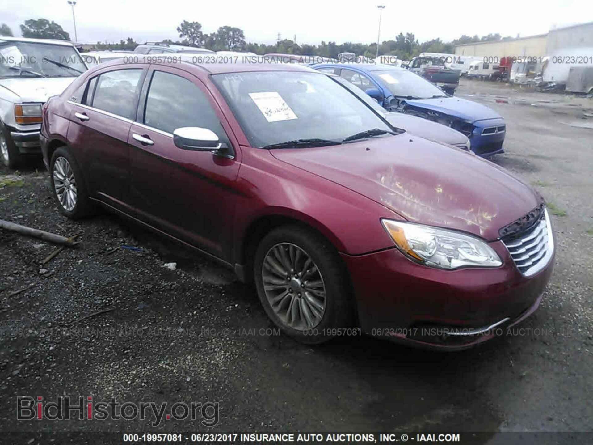 Фотография 1C3CCBCB9CN257750 - Chrysler 200 2012