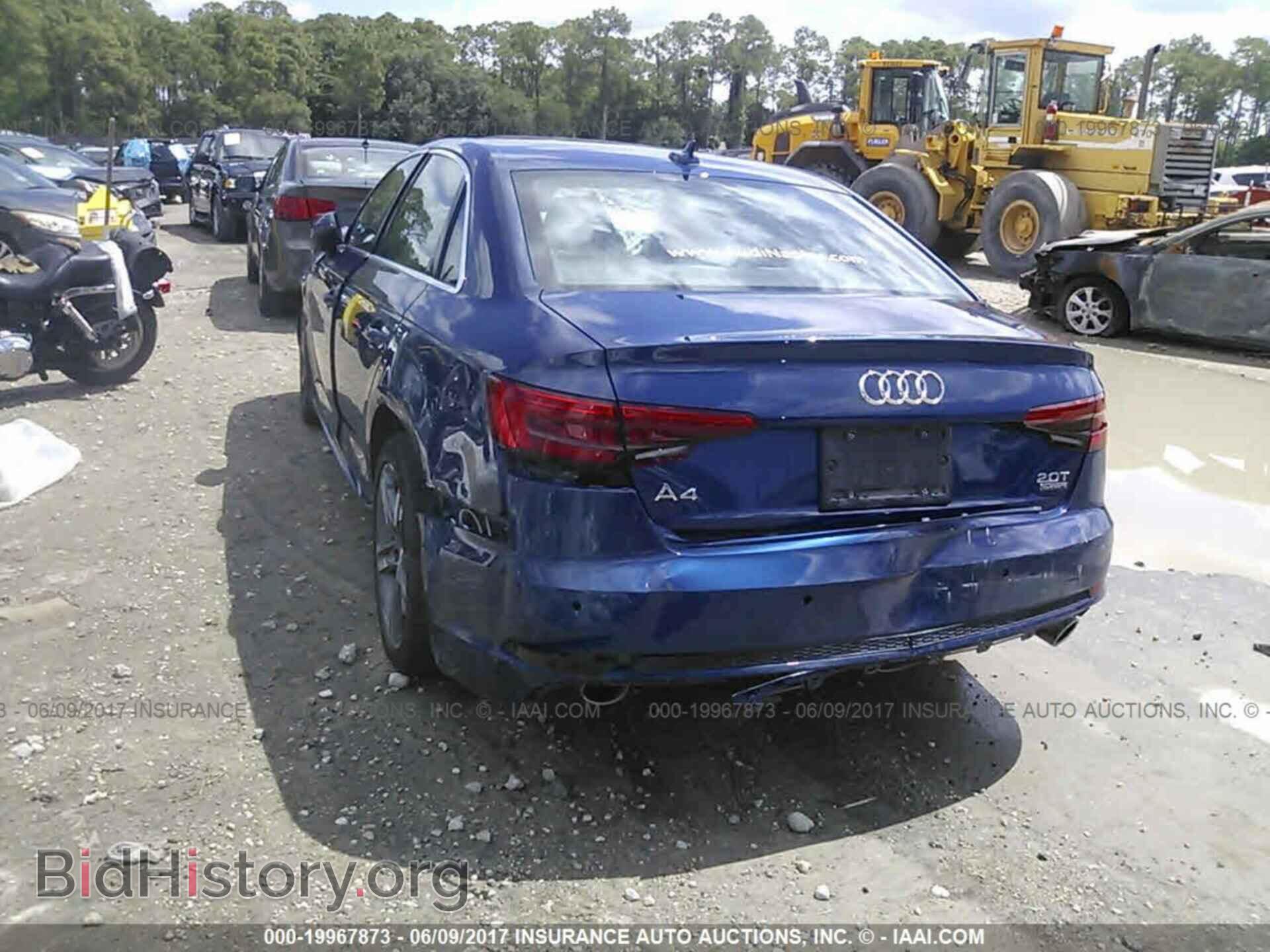 2017 Audi A4 - VIN: WAUENAF48HN045237 - Photo 3