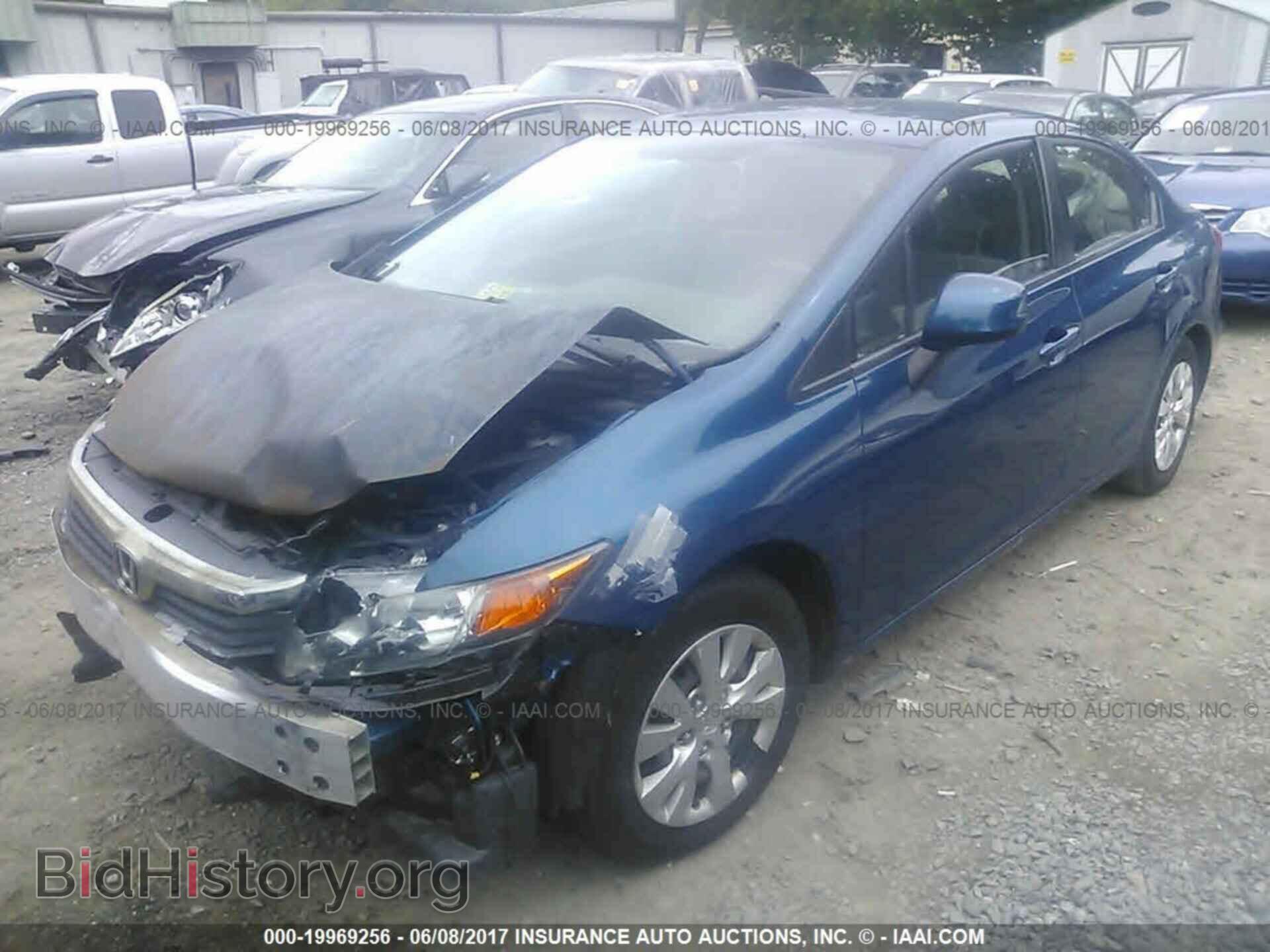 2012 Honda Civic - VIN: 19XFB2F59CE034789 - Фото 2