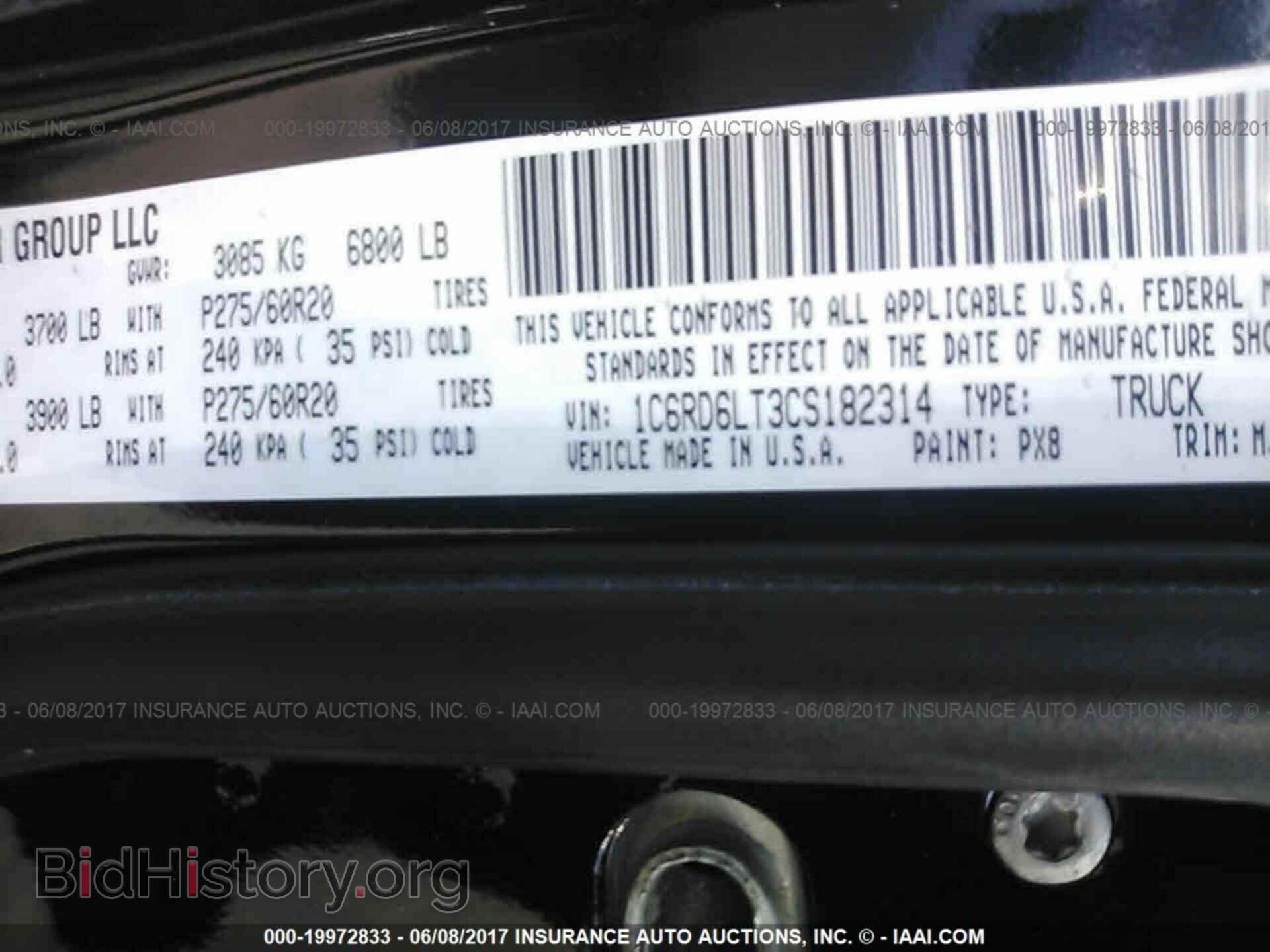 2012 Dodge Ram 1500 - VIN: 1C6RD6LT3CS182314 - Photo 9