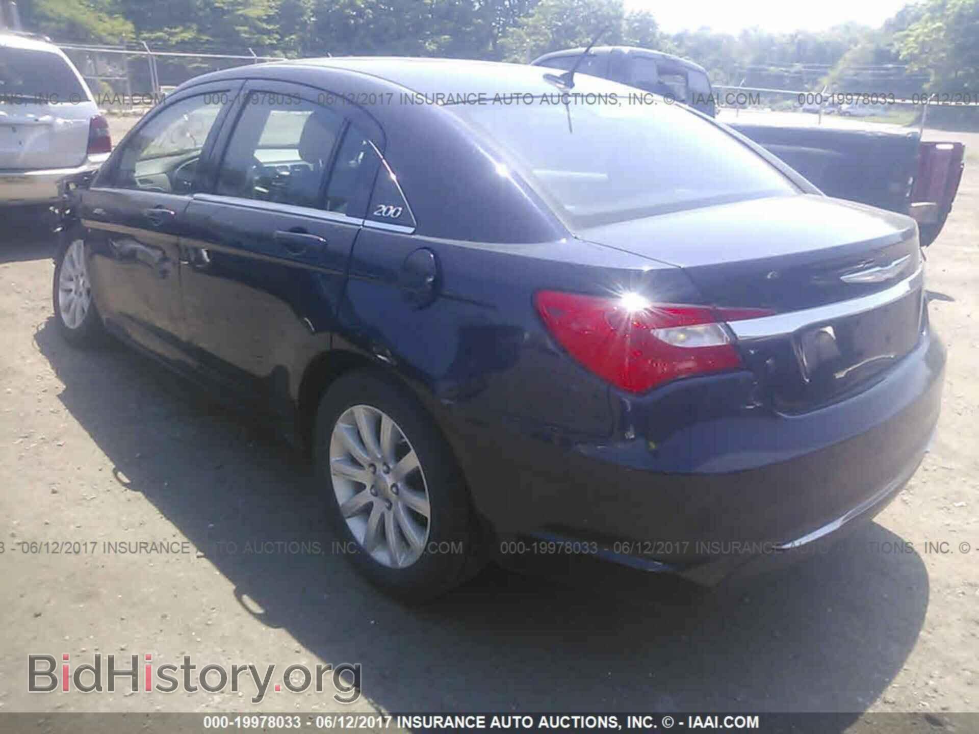 2012 Chrysler 200 - VIN: 1C3CCBBB4CN108681 - Фото 3
