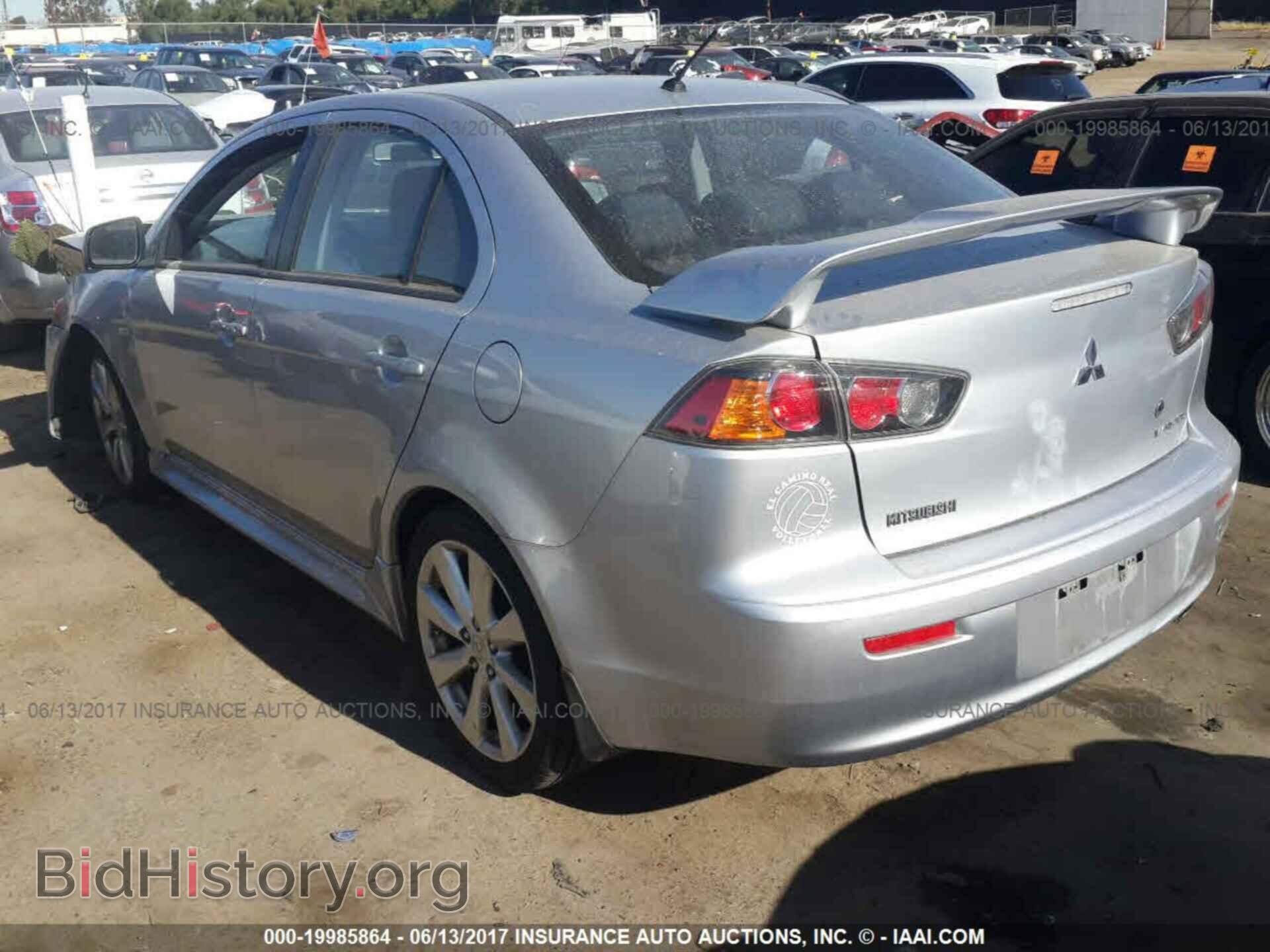2012 Mitsubishi Lancer - VIN: JA32U8FW9CU010738 - Фото 3