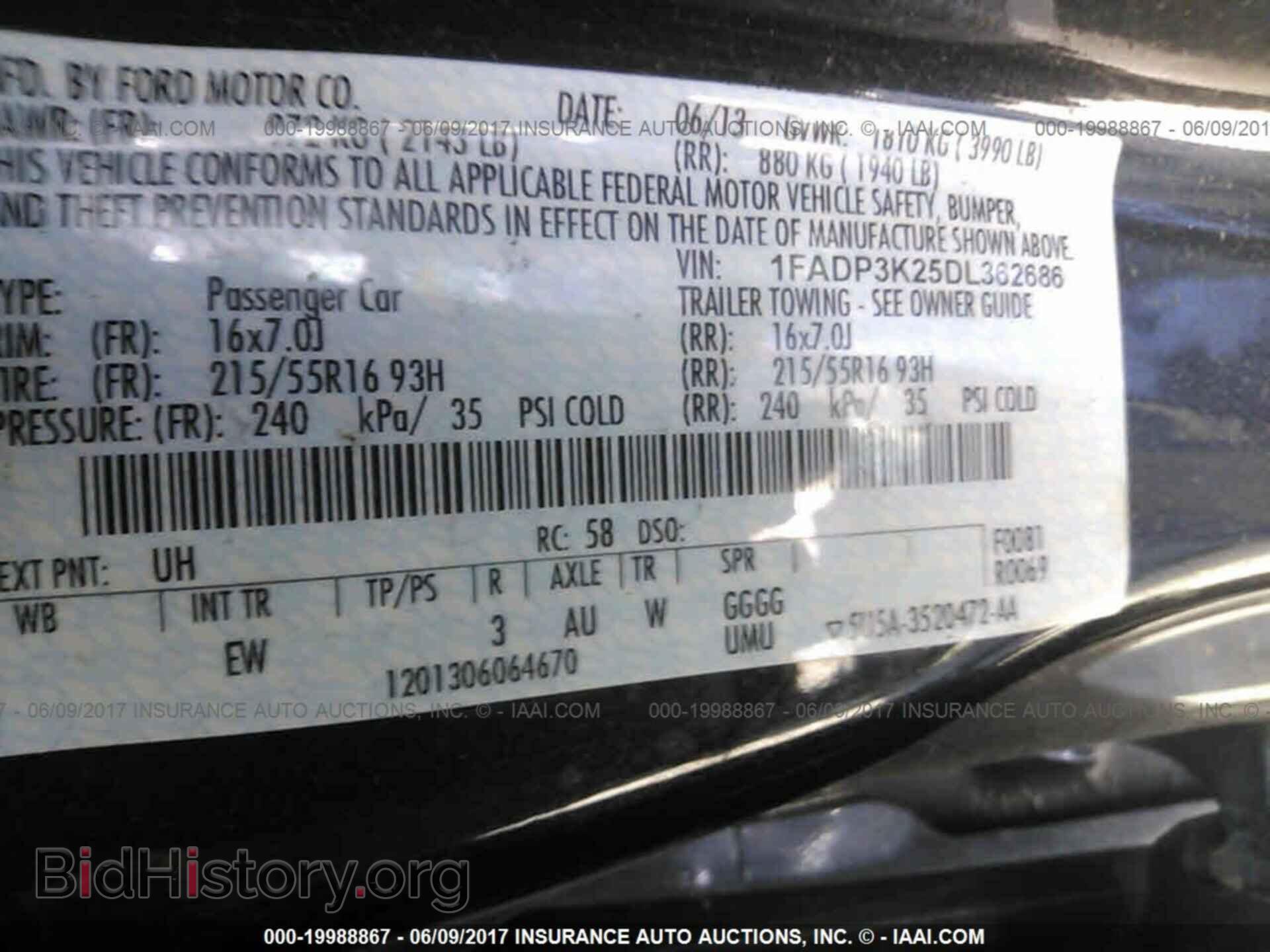 2013 Ford Focus - VIN: 1FADP3K25DL362686 - Photo 9