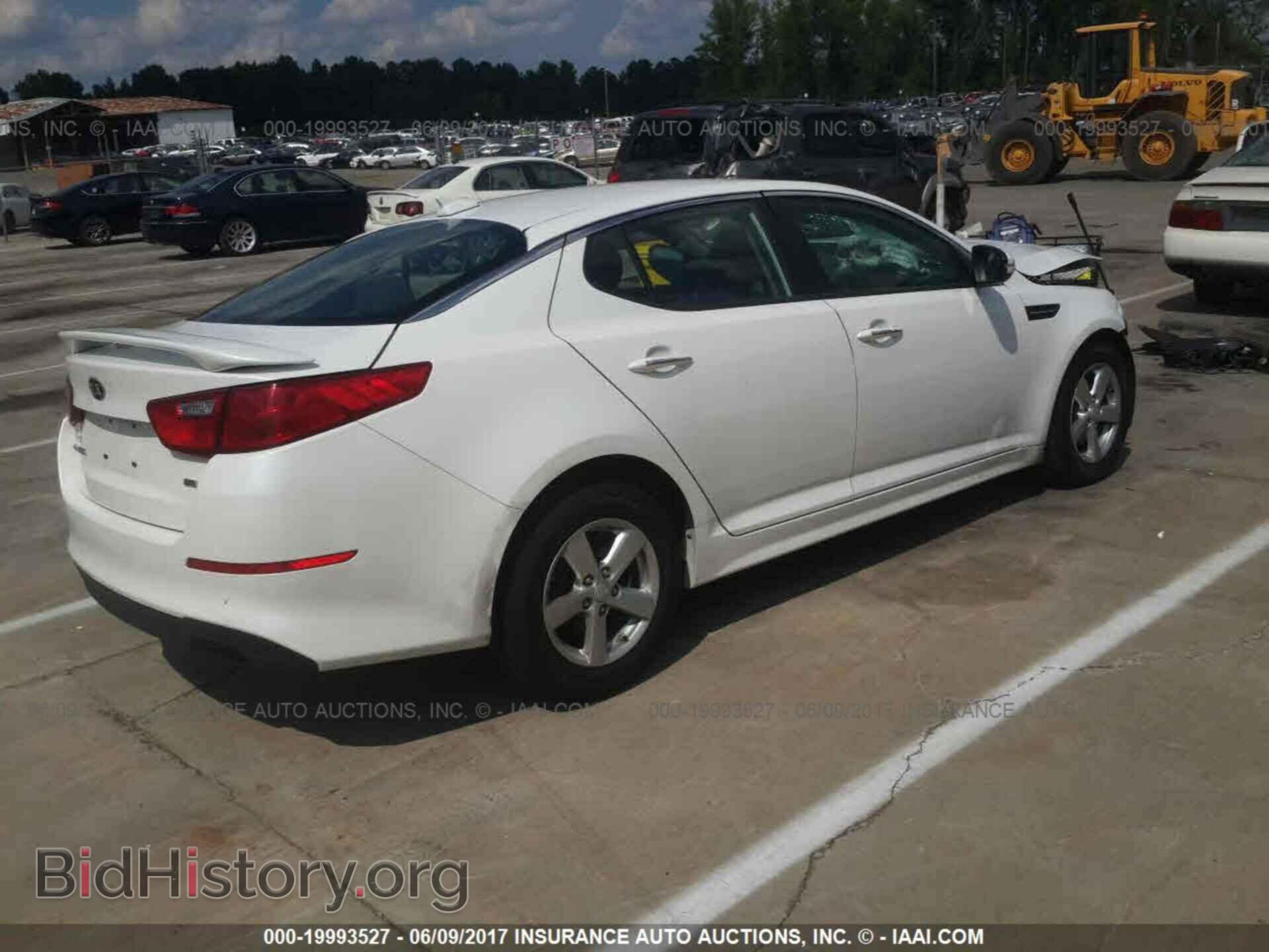 2015 Kia Optima - VIN: KNAGM4A74F5601796 - Фото 4