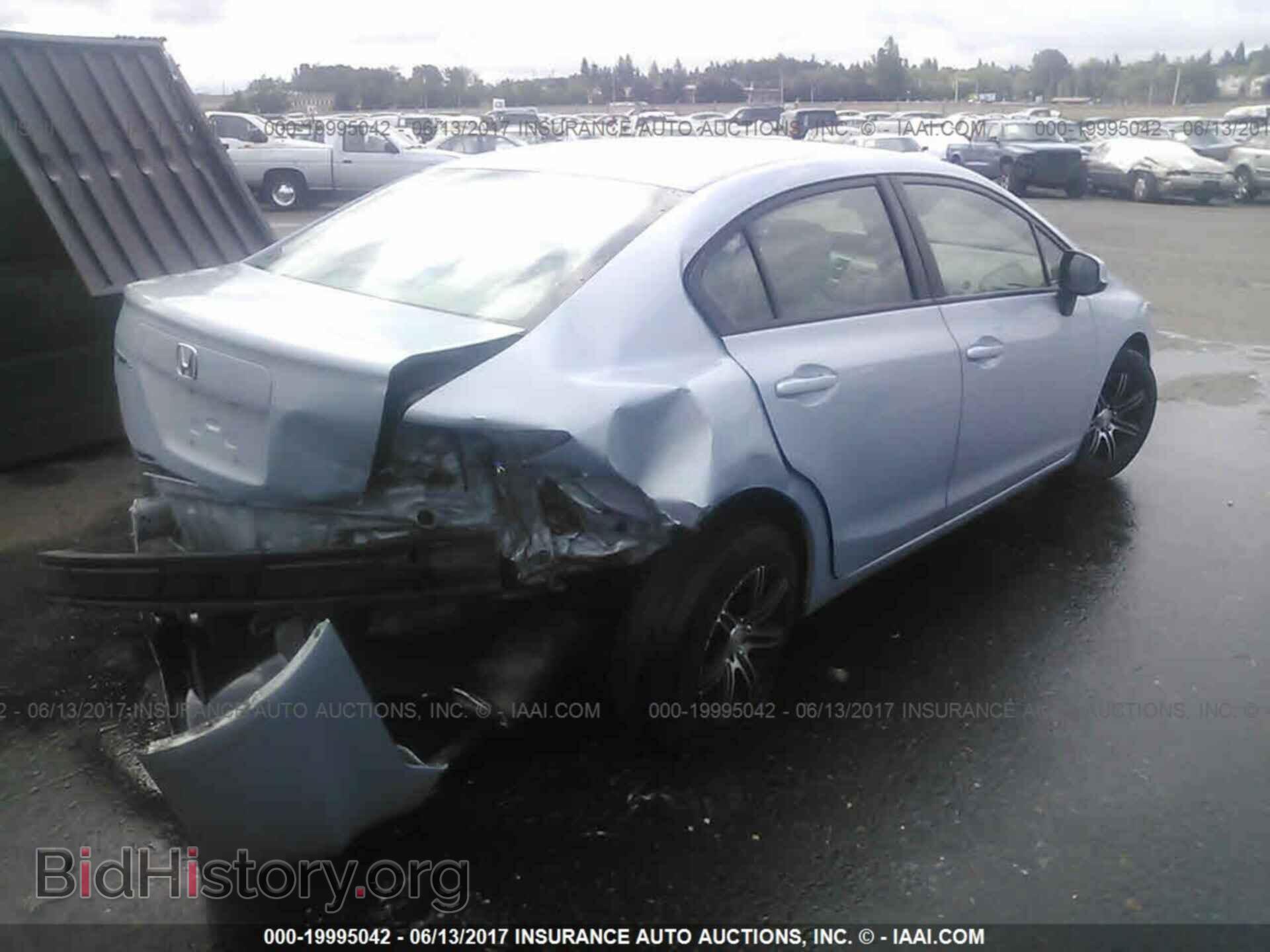 2012 Honda Civic - VIN: 2HGFB2F55CH518691 - Фото 4