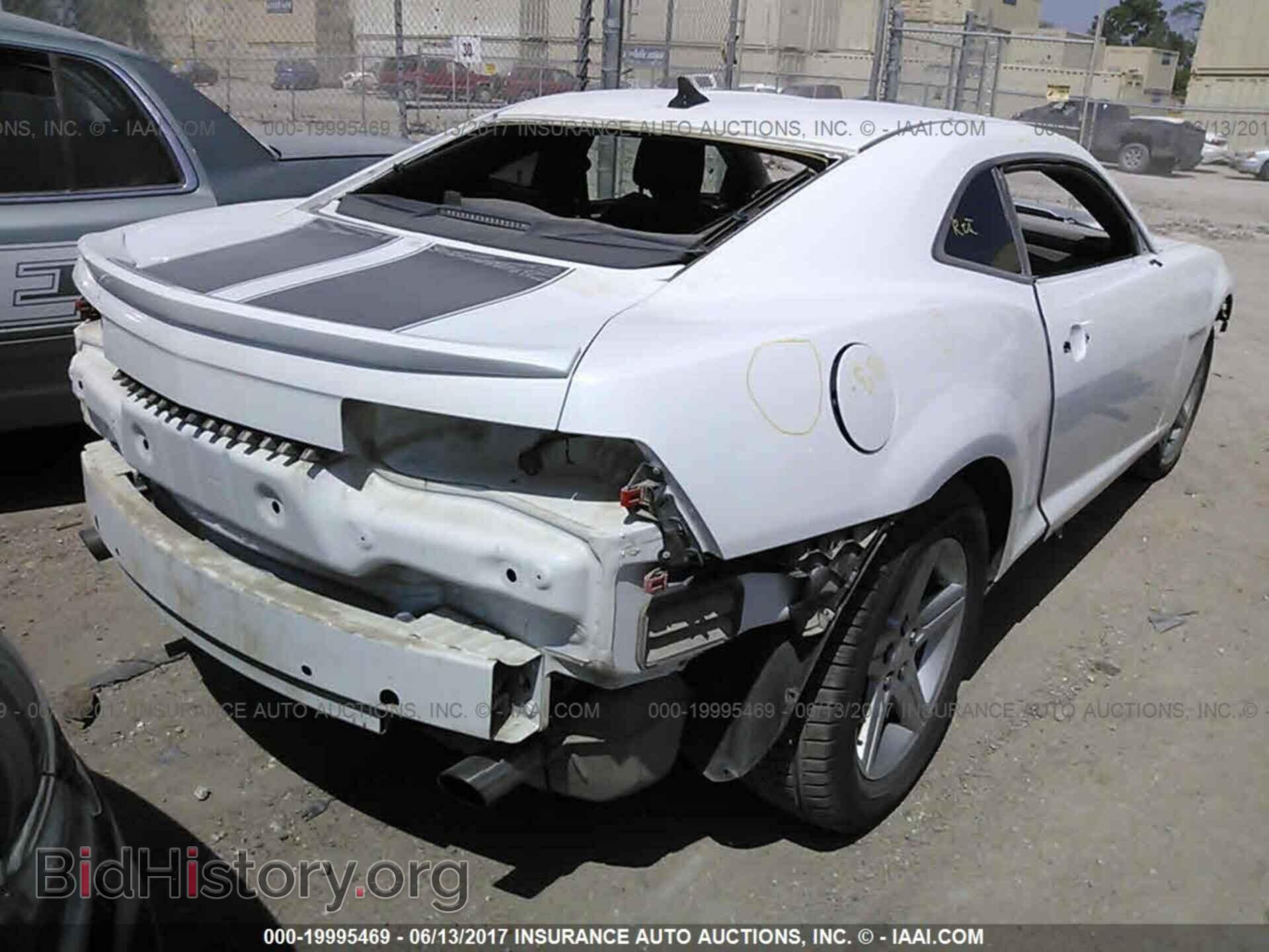 2012 Chevrolet Camaro - VIN: 2G1FB1E32C9192781 - Фото 4