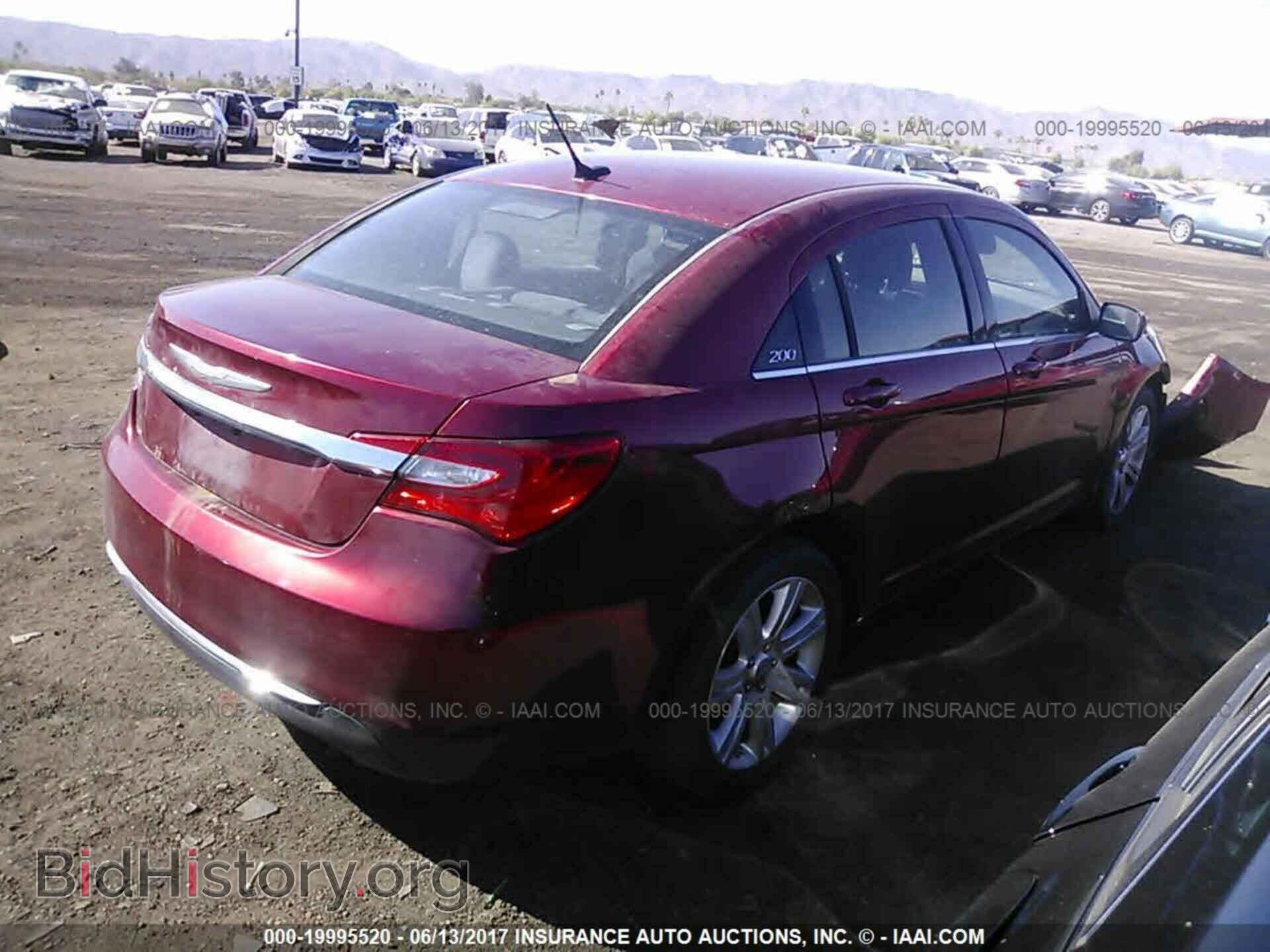 2013 Chrysler 200 - VIN: 1C3CCBAB8DN639840 - Фото 4
