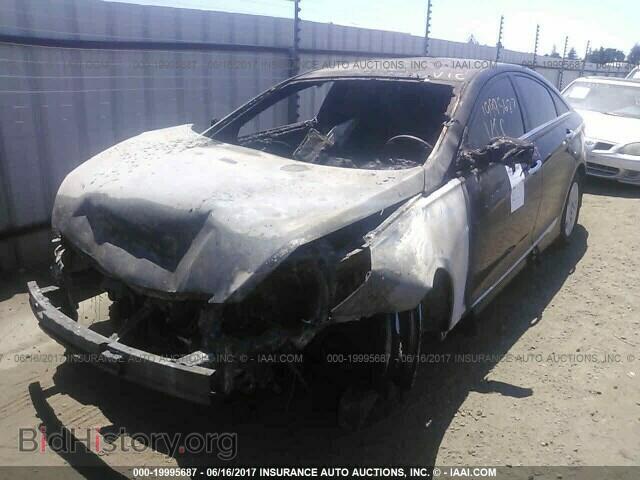 2012 Hyundai Sonata - VIN: KMHEC4A41CA047733 - Фото 2