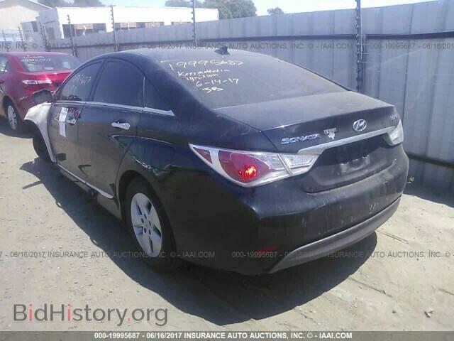 2012 Hyundai Sonata - VIN: KMHEC4A41CA047733 - Фото 3