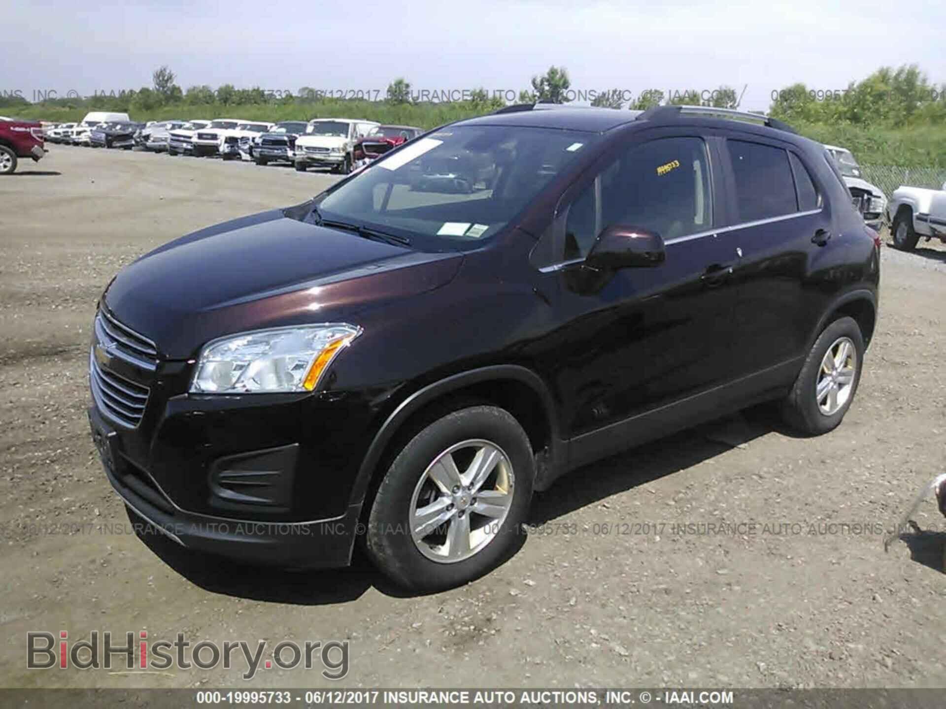 2015 Chevrolet Trax - VIN: KL7CJRSB2FB074818 - Фото 2