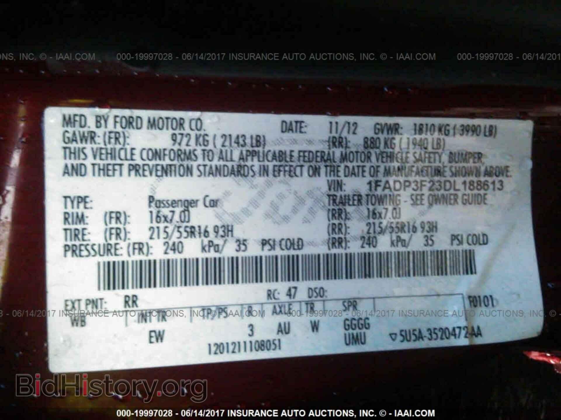 2013 Ford Focus - VIN: 1FADP3F23DL188613 - Photo 9