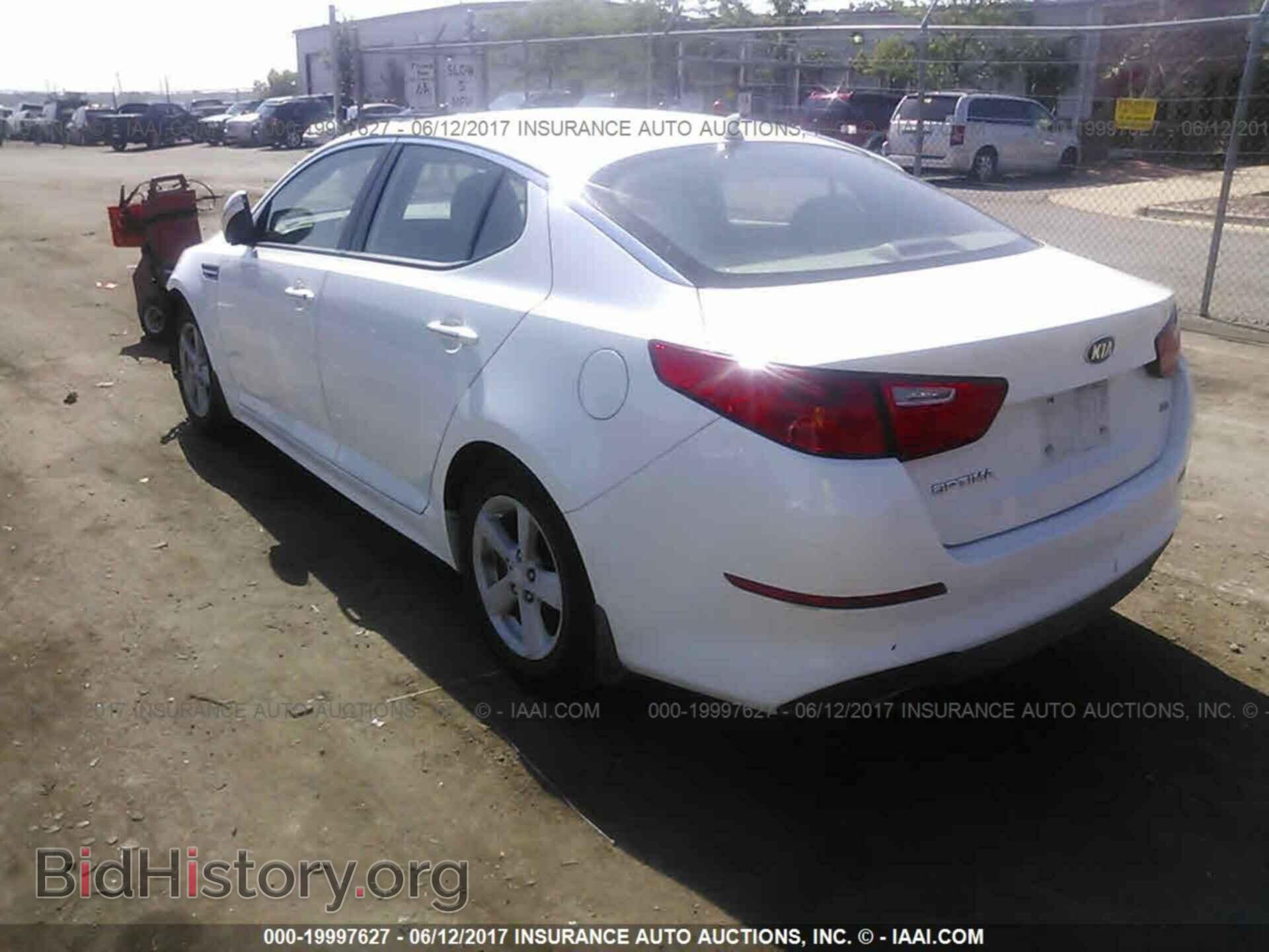 2015 Kia Optima - VIN: 5XXGM4A75FG504489 - Фото 3