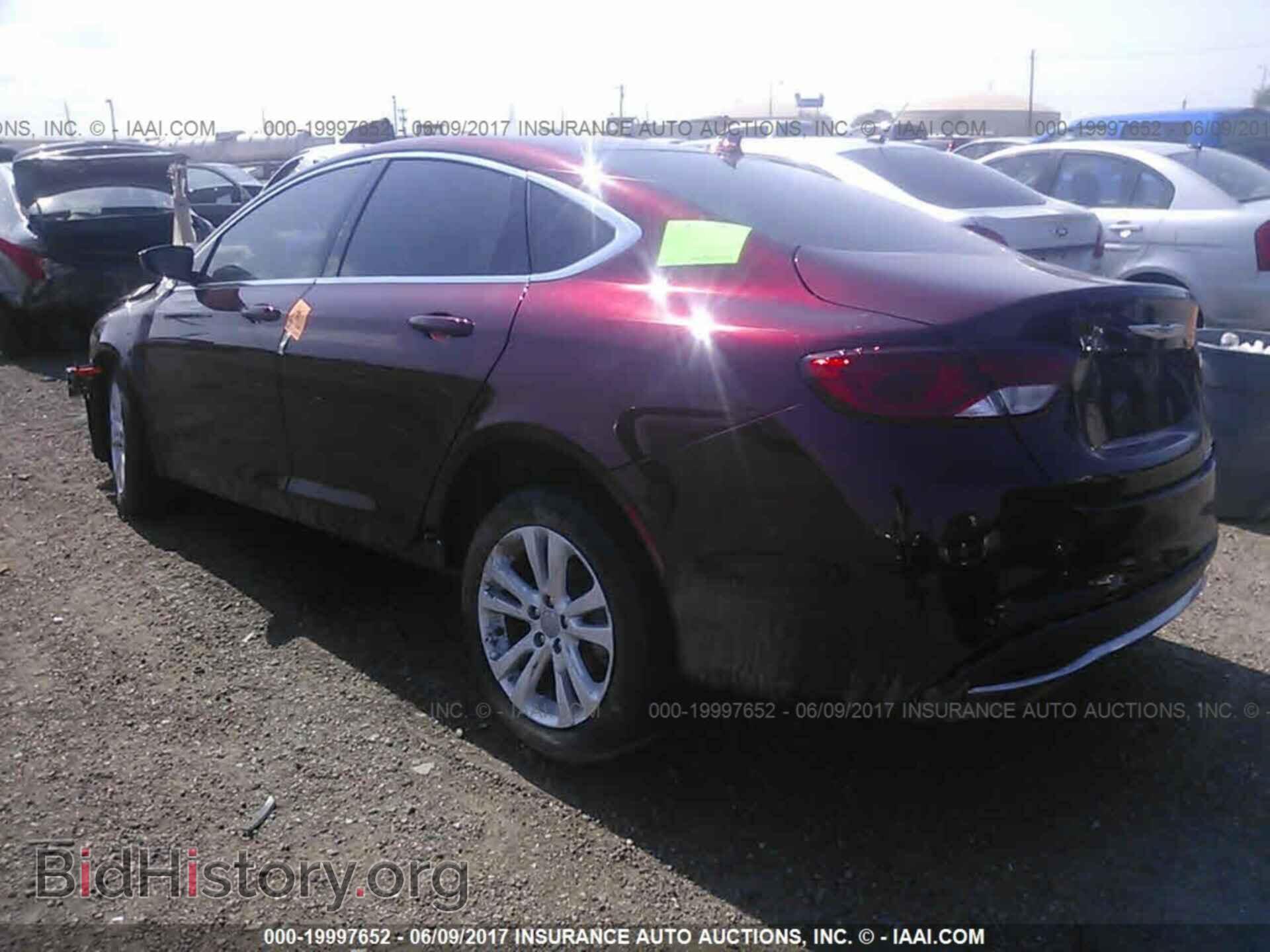 2016 Chrysler 200 - VIN: 1C3CCCAB8GN185082 - Фото 3