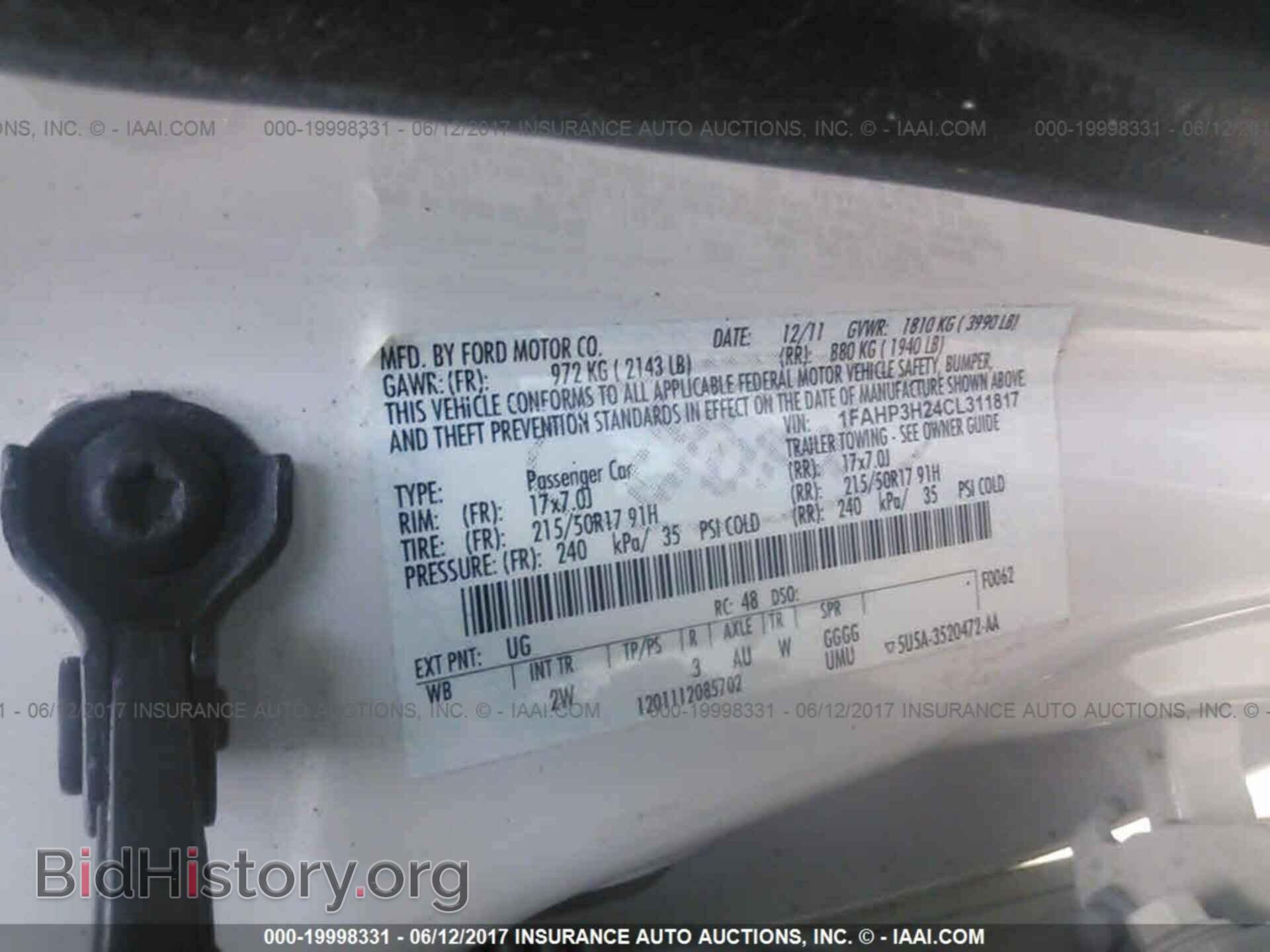 2012 Ford Focus - VIN: 1FAHP3H24CL311817 - Photo 9
