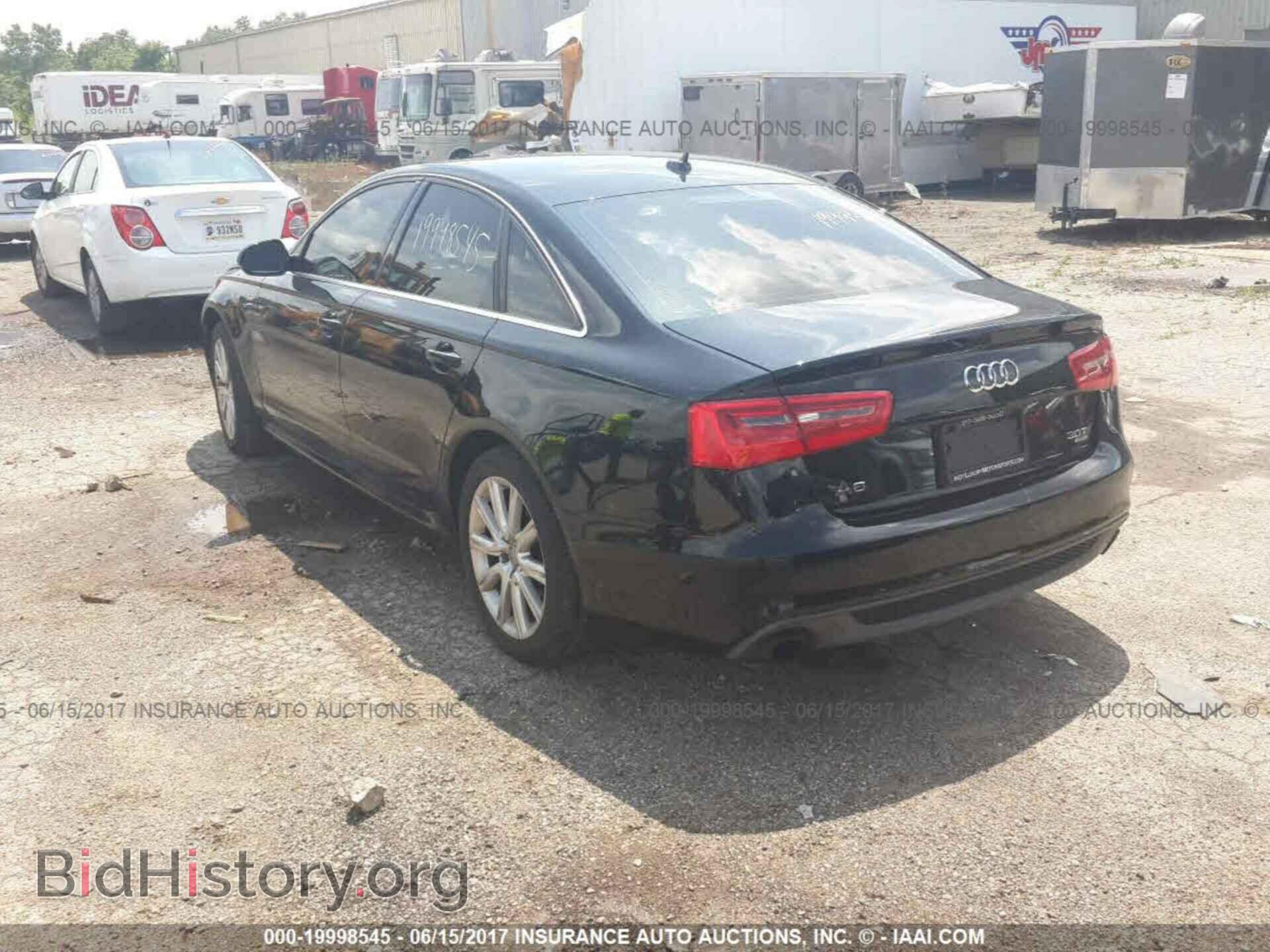 2012 Audi A6 - VIN: WAUJGAFC0CN075292 - Фото 3