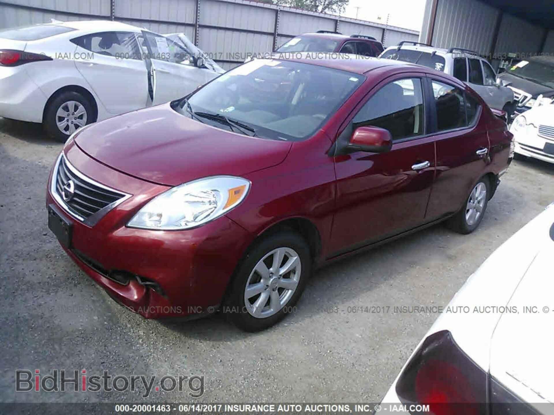 2013 Nissan Versa - VIN: 3N1CN7AP3DL850851 - Фото 2