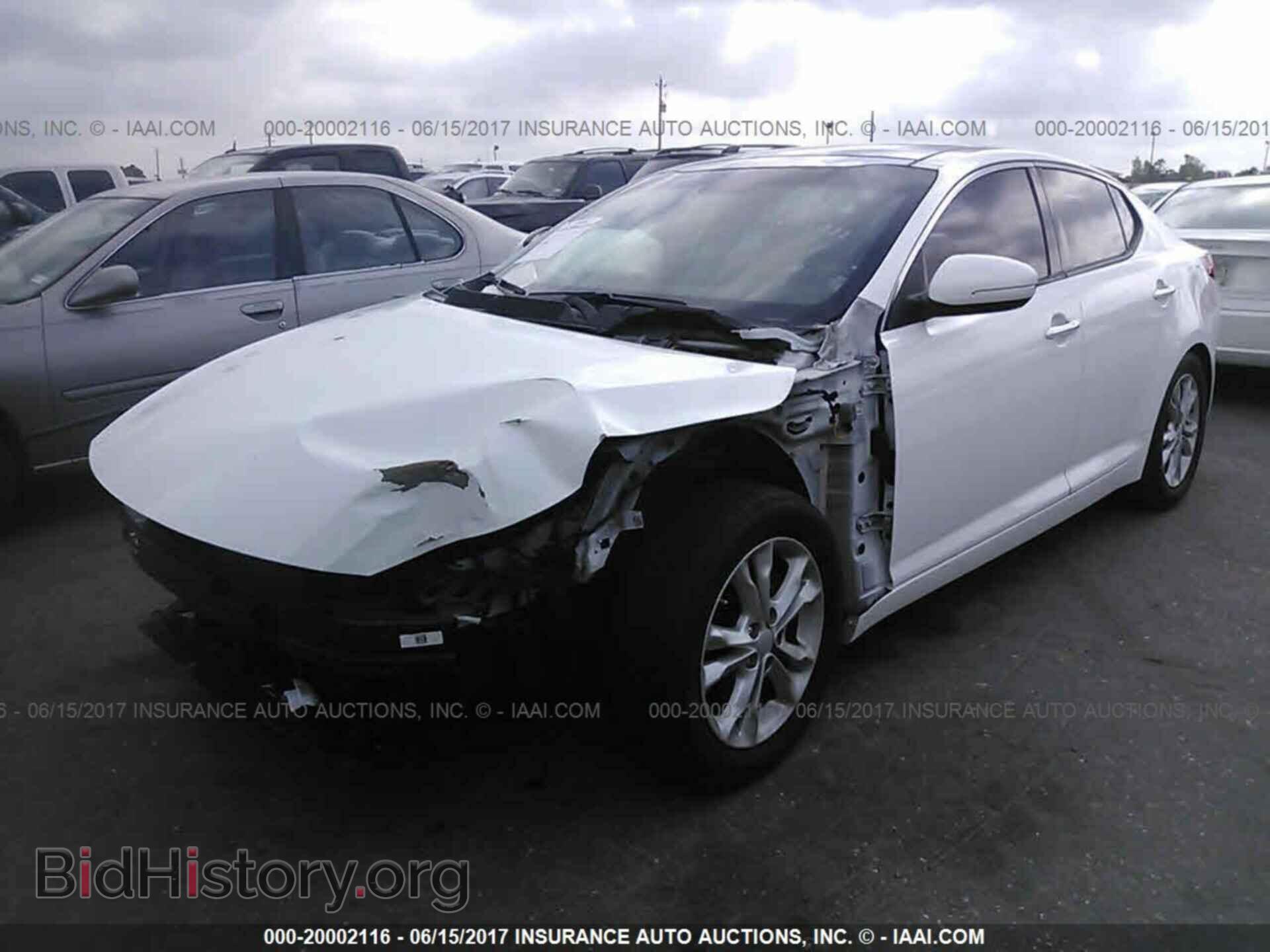 2013 Kia Optima - VIN: 5XXGN4A79DG236444 - Фото 2