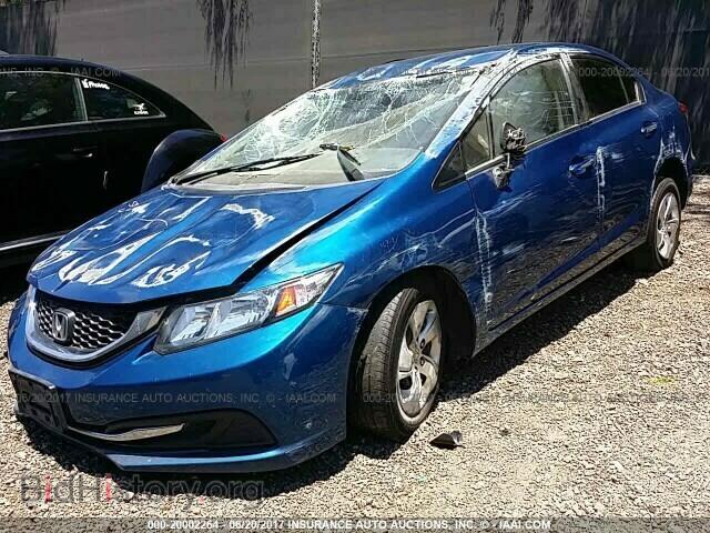 2013 Honda Civic - VIN: 19XFB2F57DE289281 - Фото 2
