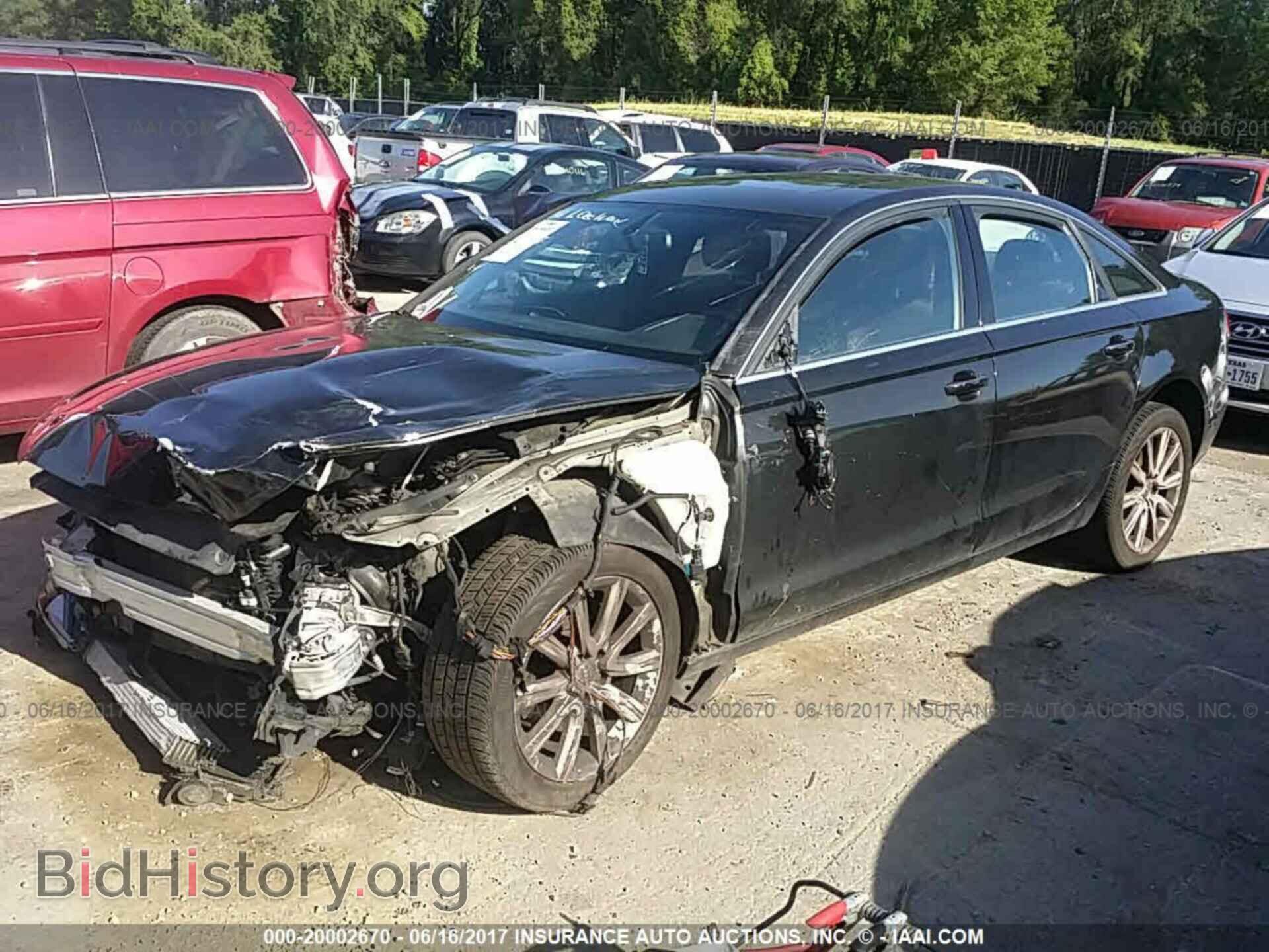 2013 Audi A6 - VIN: WAUGFAFC4DN135170 - Photo 2