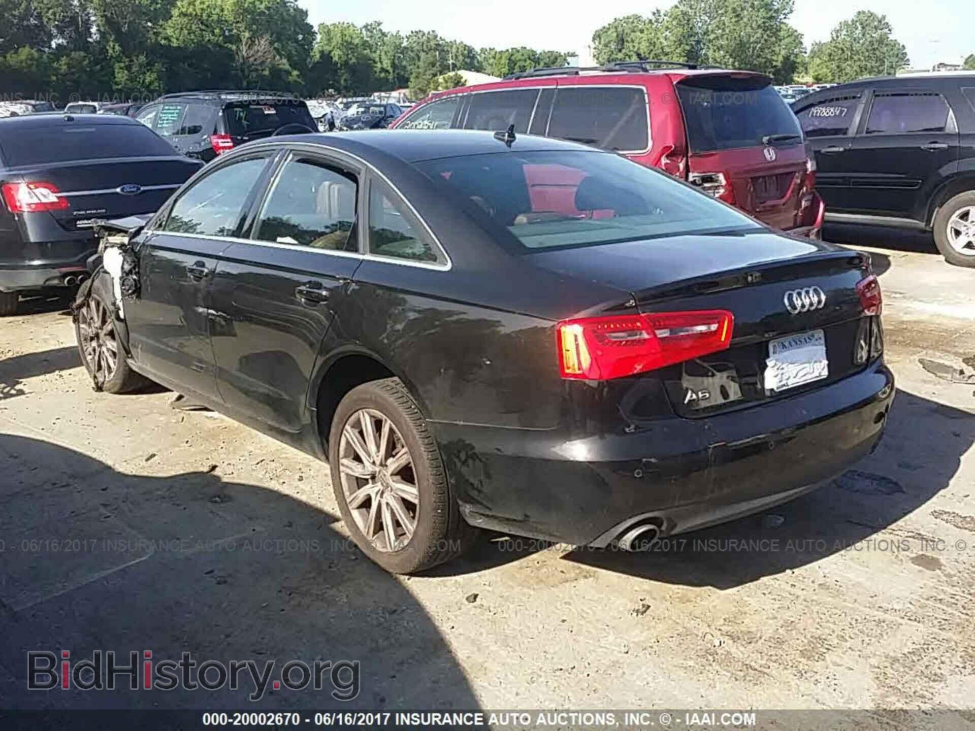 2013 Audi A6 - VIN: WAUGFAFC4DN135170 - Photo 3