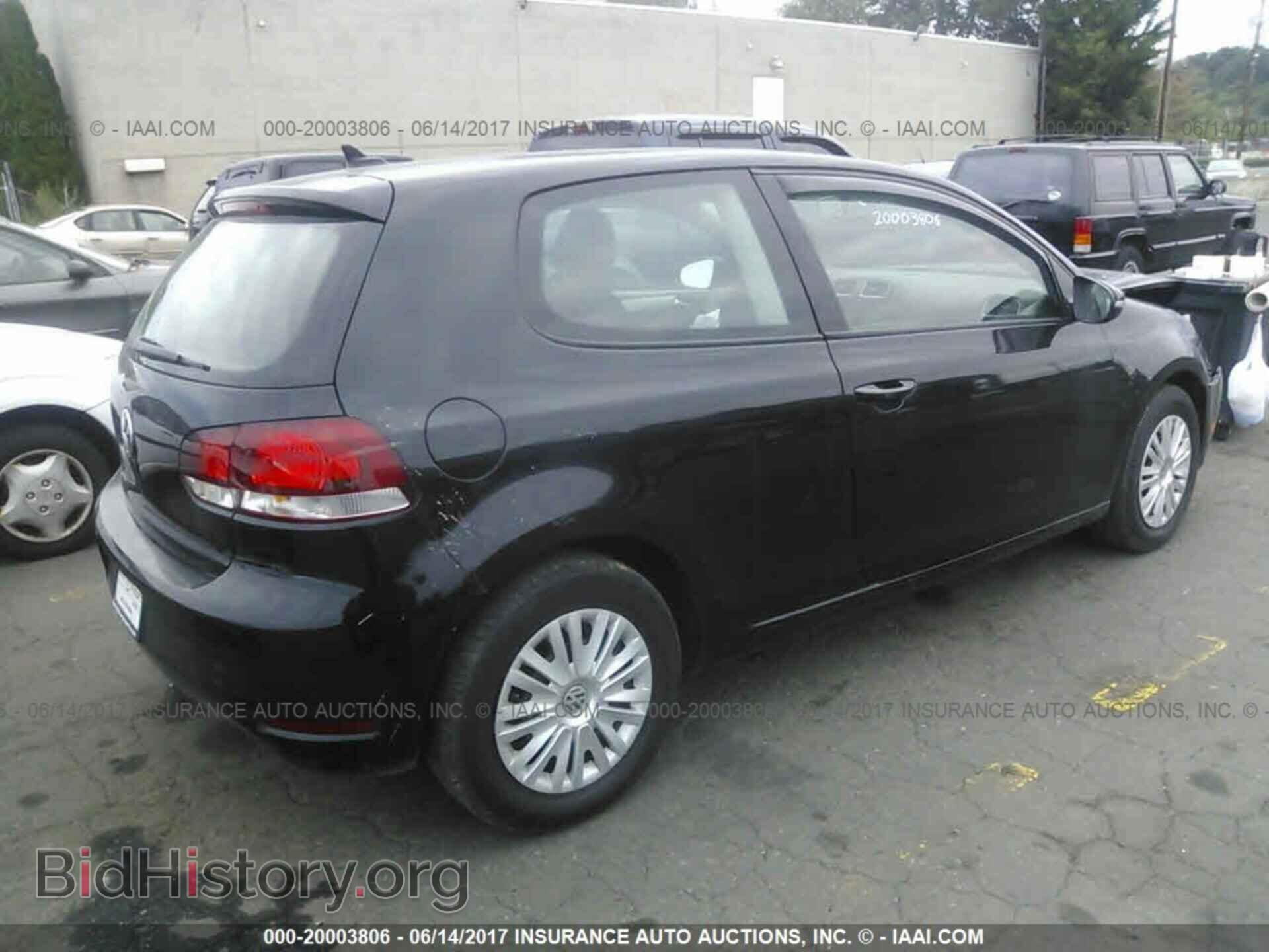 2012 Volkswagen Golf - VIN: WVWAB7AJ0CW203681 - Фото 4