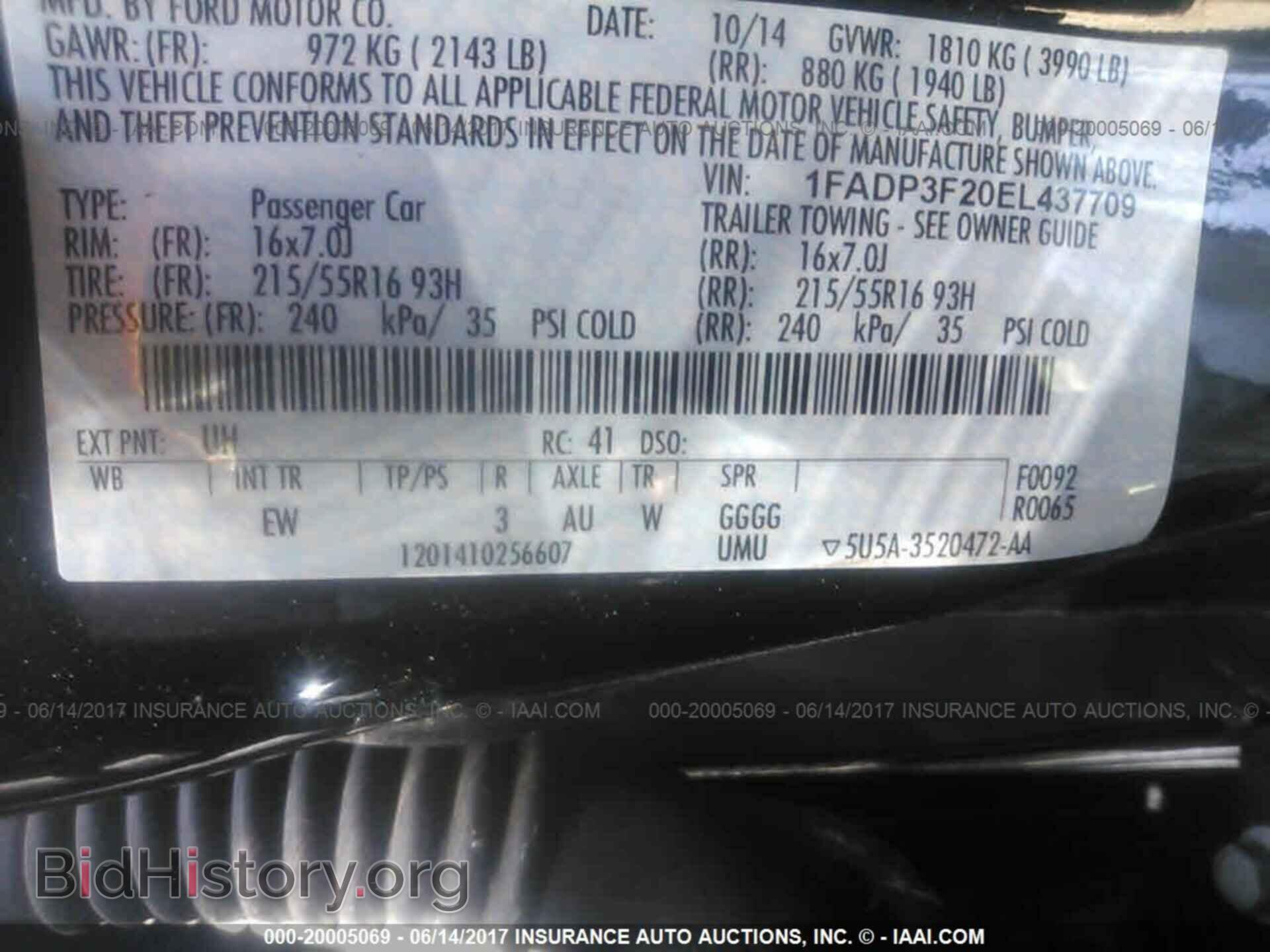 2014 Ford Focus - VIN: 1FADP3F20EL437709 - Фото 9