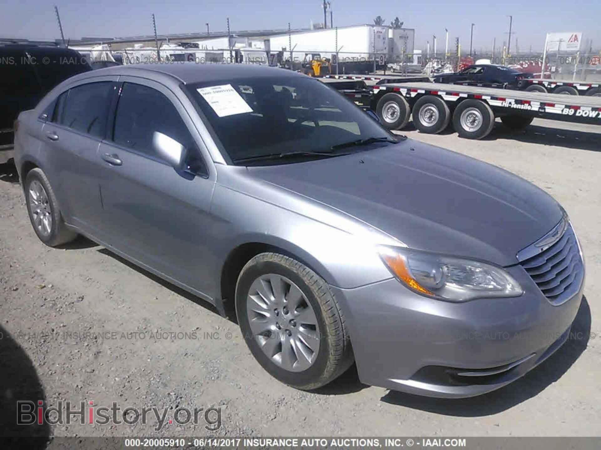 Фотография 1C3CCBAG3DN722376 - Chrysler 200 2013